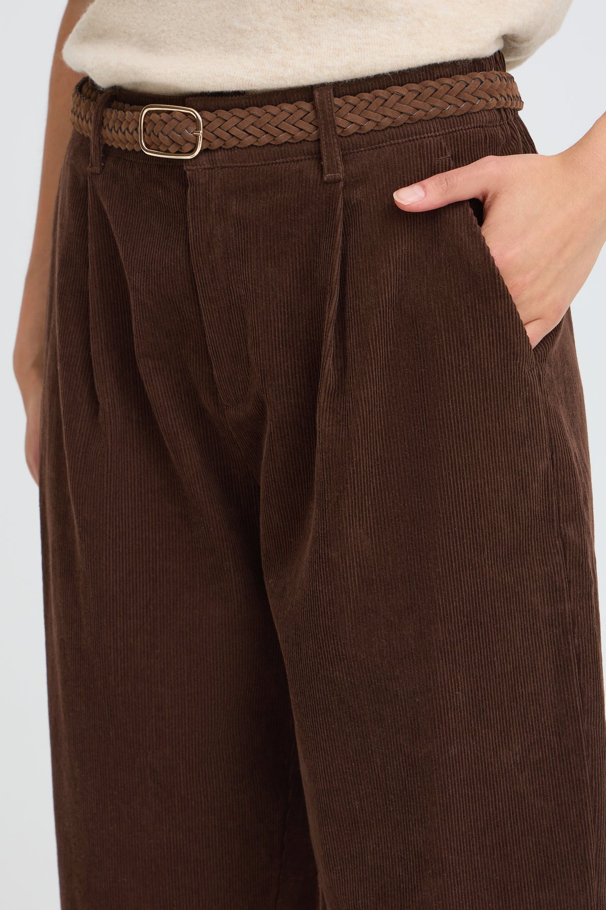 Frcalana Trousers - Hot Fudge