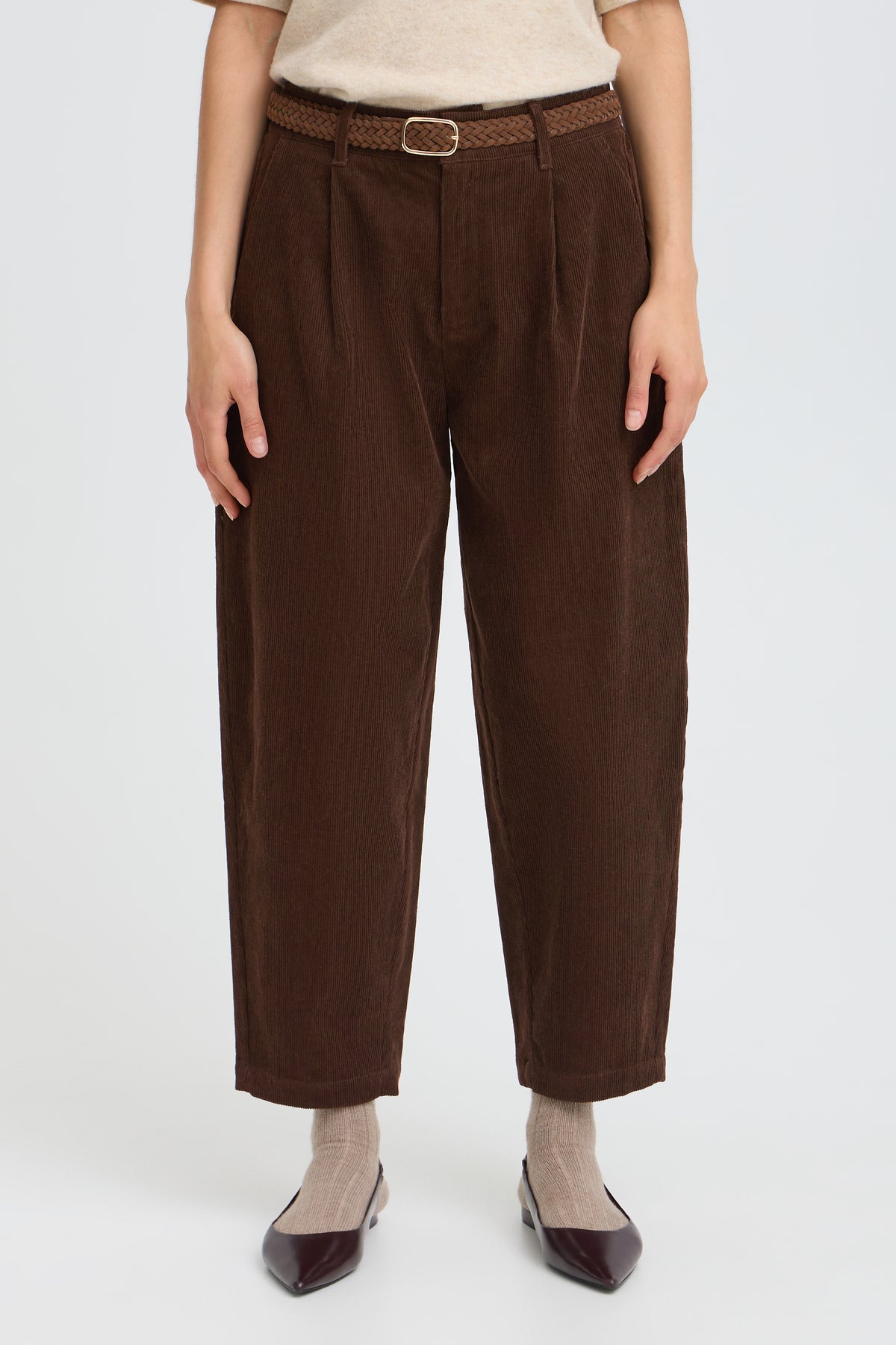 Frcalana Trousers - Hot Fudge