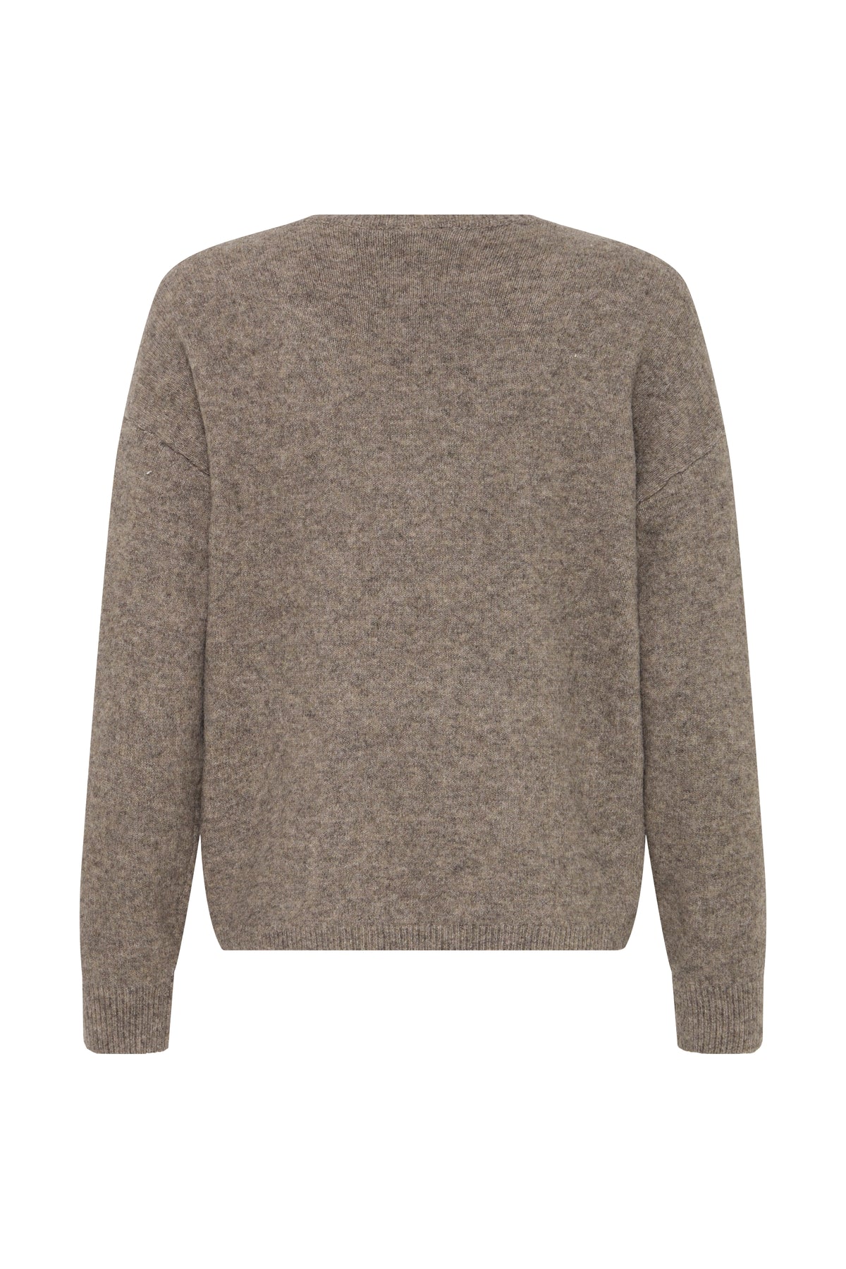 Frellen Jumper - Oatmeal Lace Detail