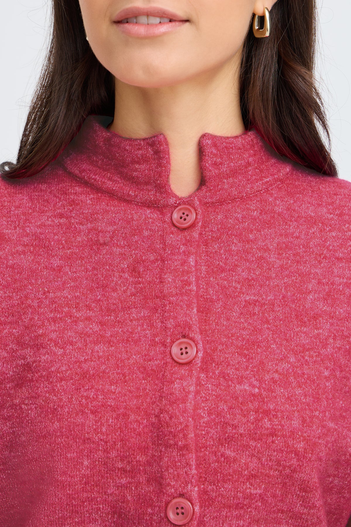 Franny Cardigan - Party Punch Pink