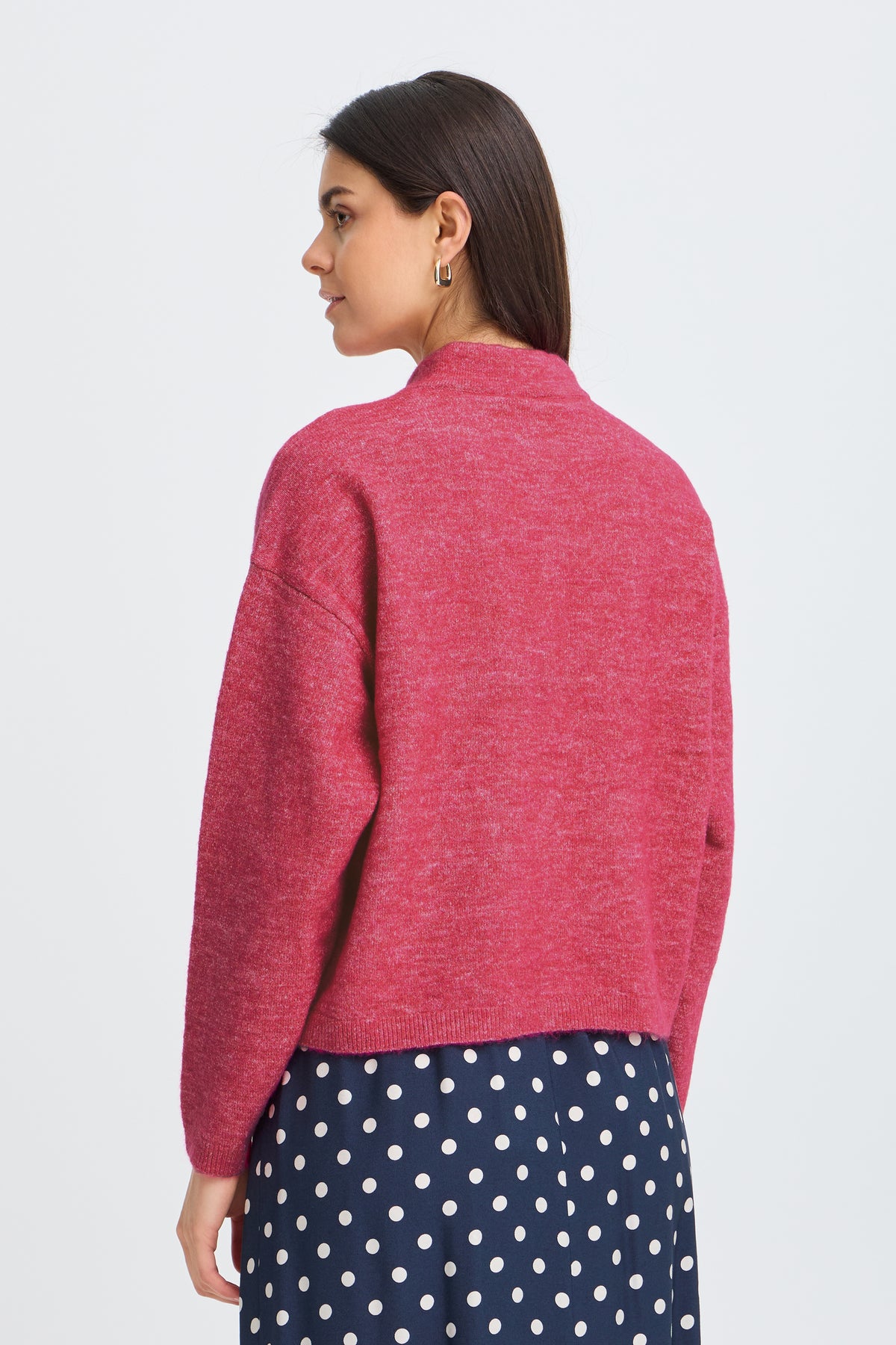 Franny Cardigan - Party Punch Pink