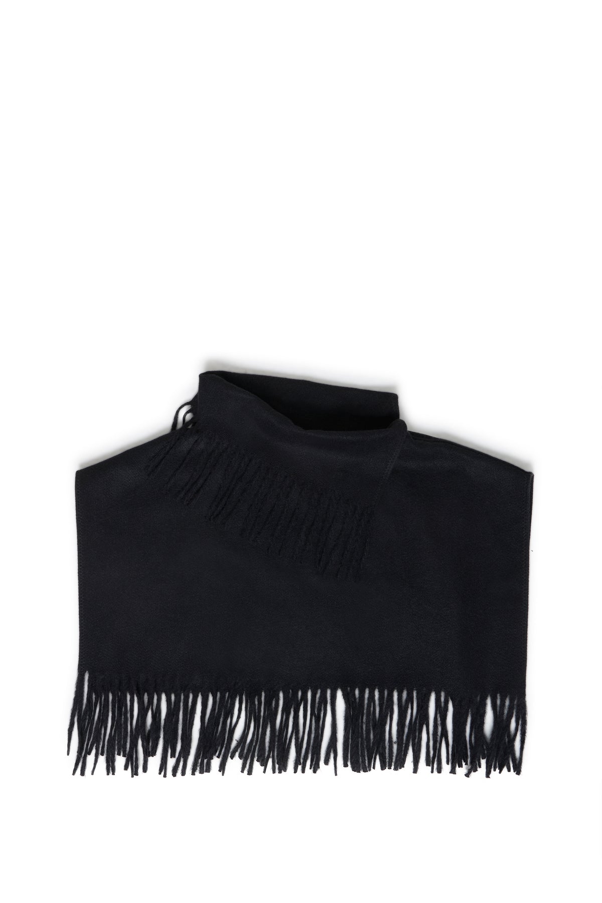Frbetsy Collar Scarf - Black Tassel