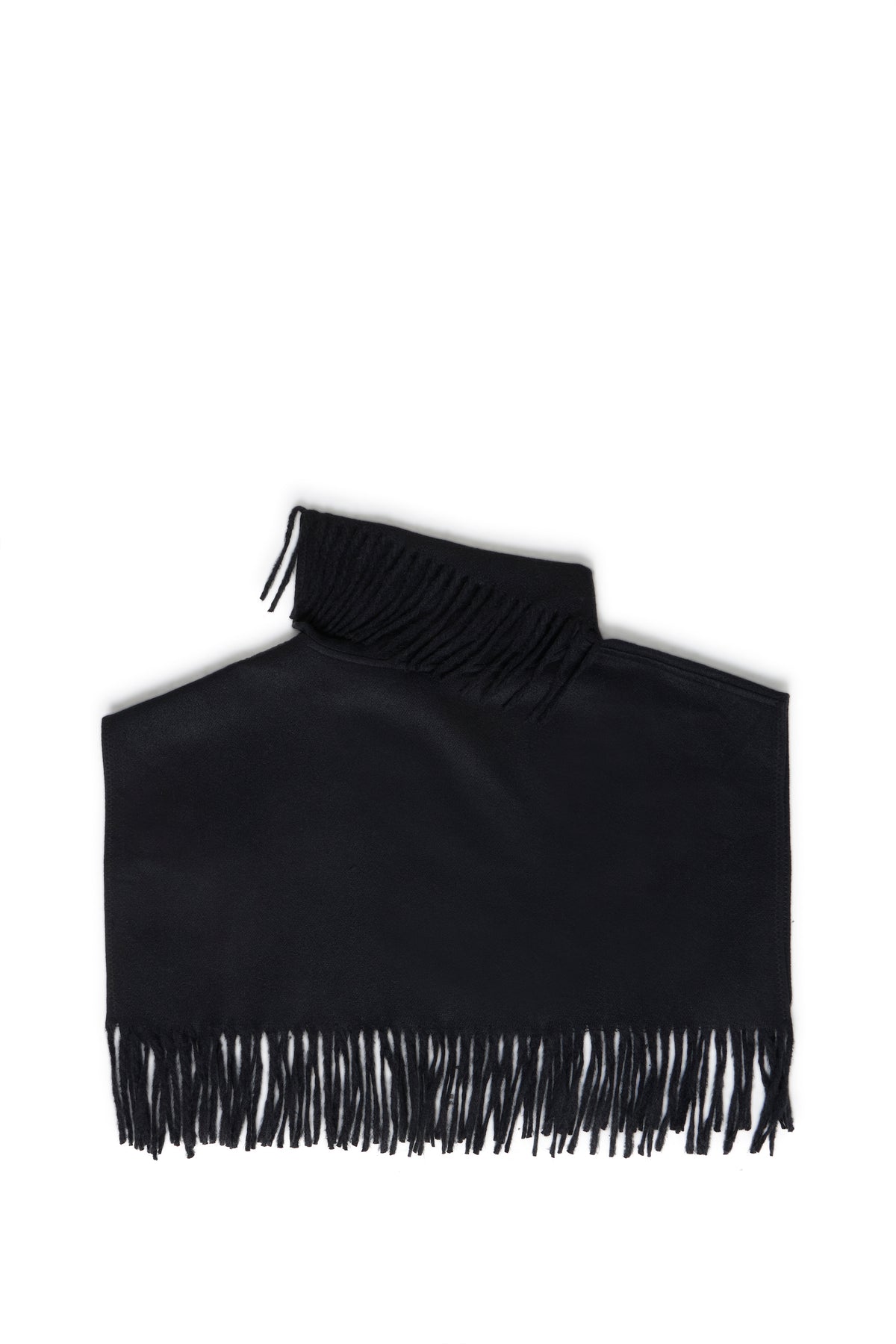 Frbetsy Collar Scarf - Black Tassel