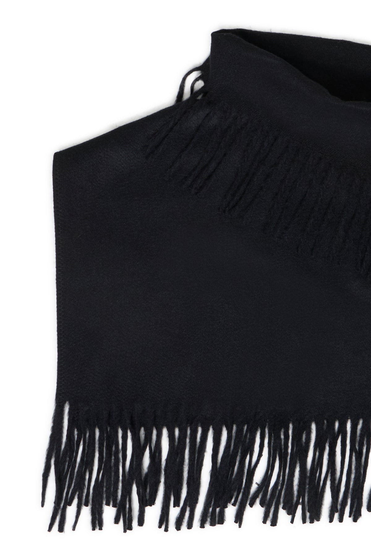 Frbetsy Collar Scarf - Black Tassel