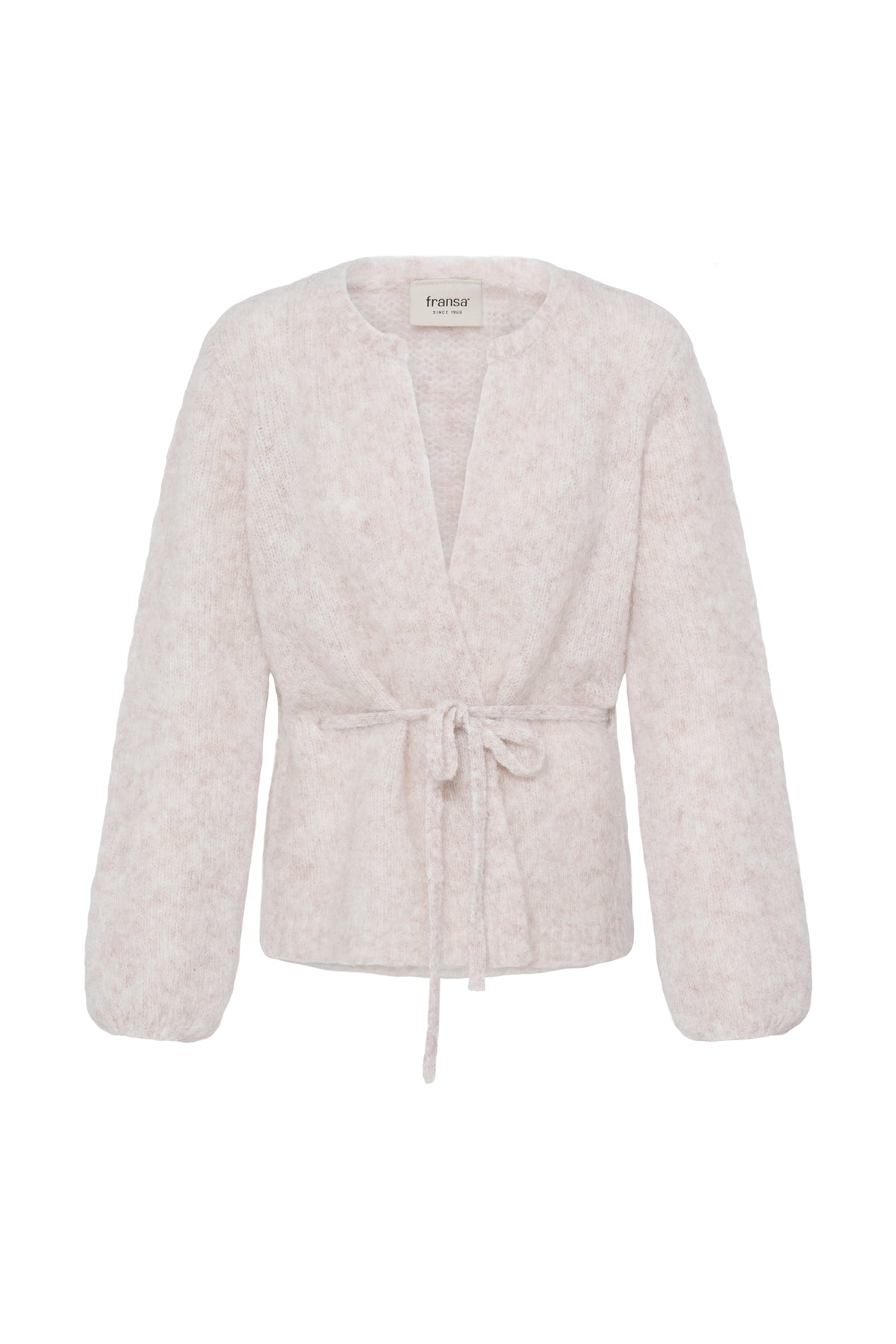 Frnaelle Cardigan - Oatmeal Wrap