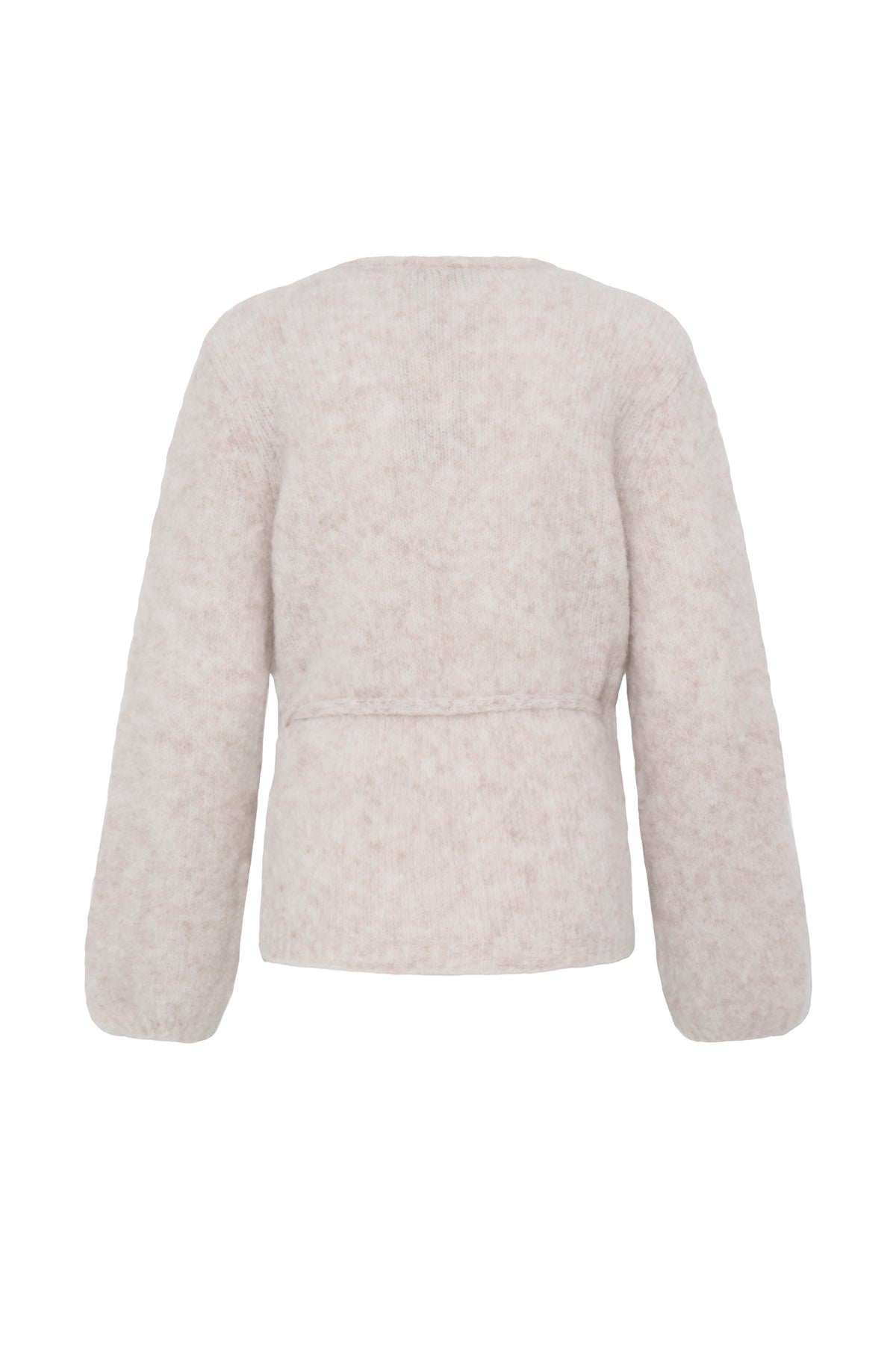 Frnaelle Cardigan - Oatmeal Wrap