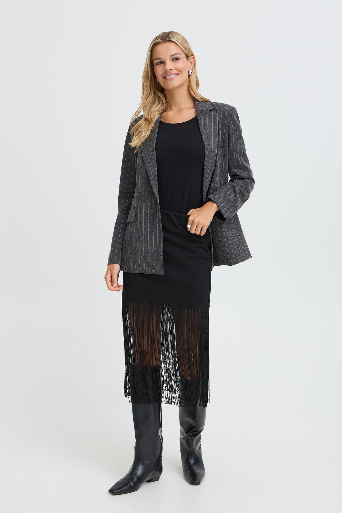 Frfrilla Skirt - Black Tassel