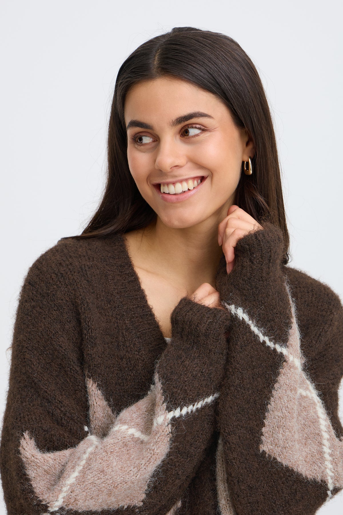 Frcharleen Cardigan - Hot Fudge