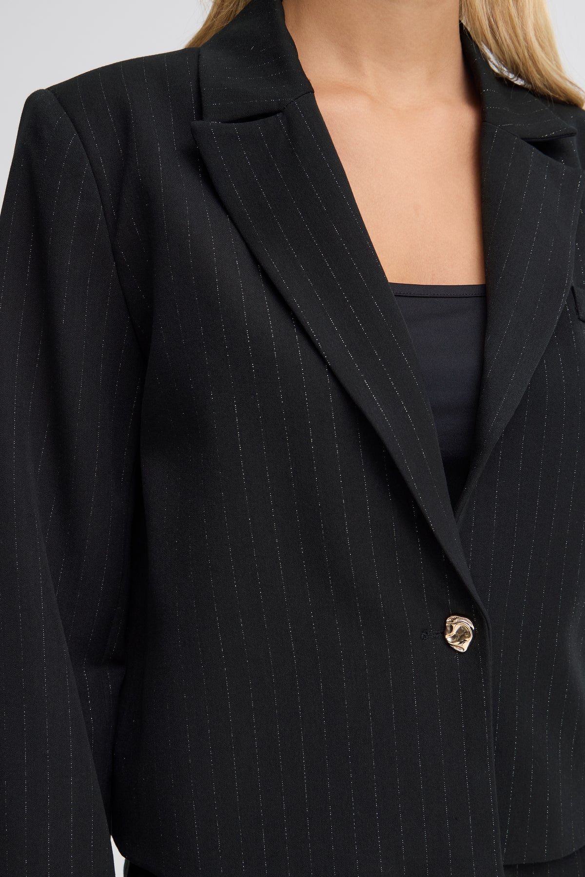 Frspin Jacket - Black Glitter