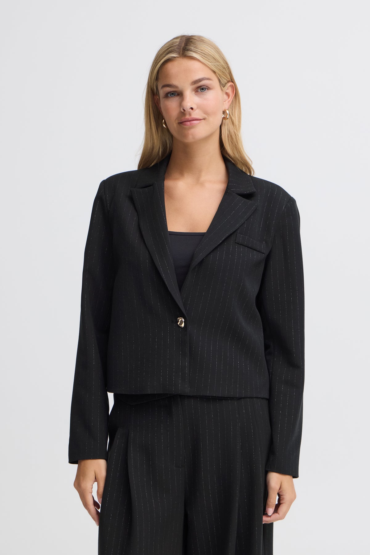Frspin Jacket - Black Glitter