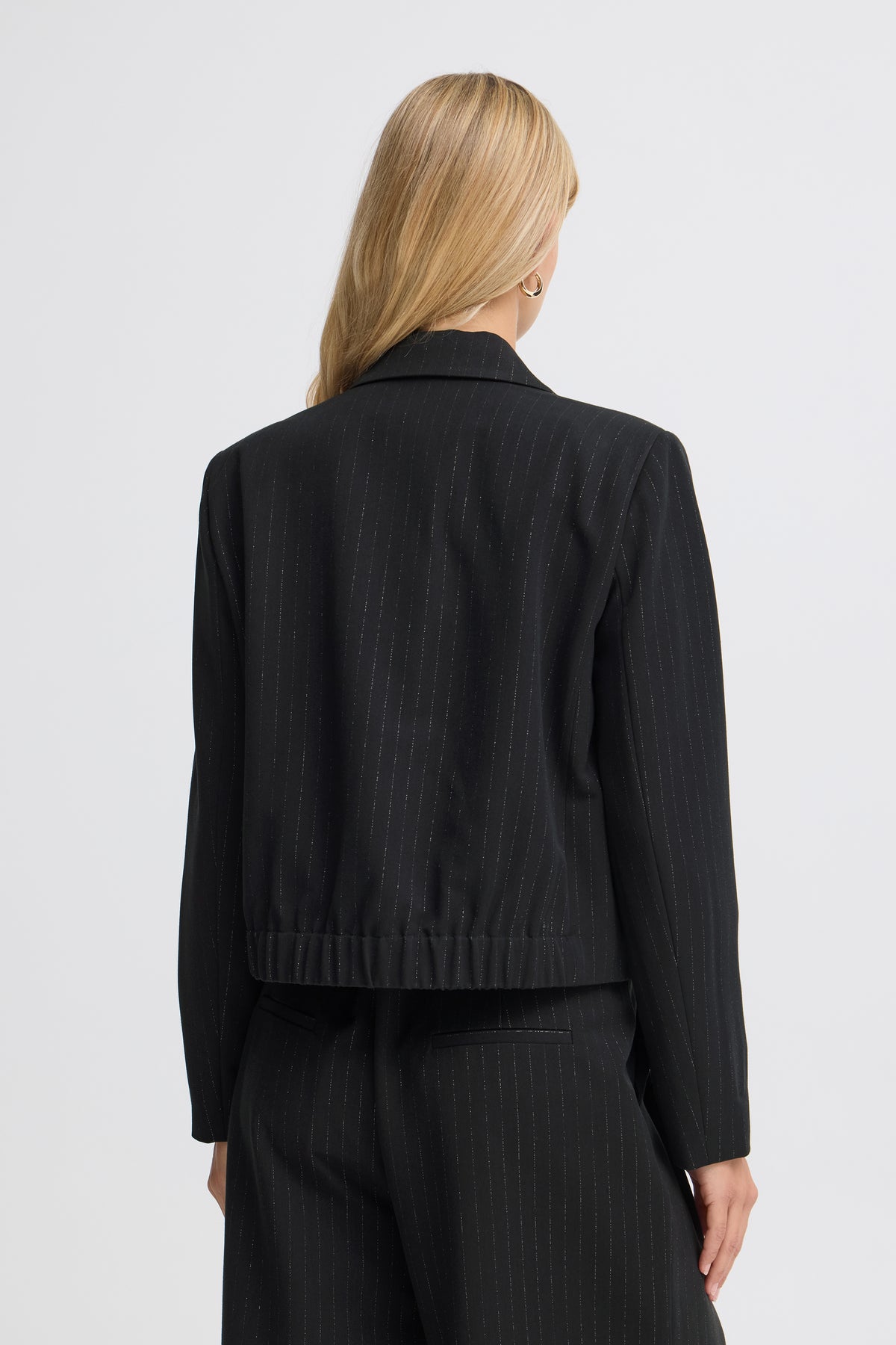 Frspin Jacket - Black Glitter