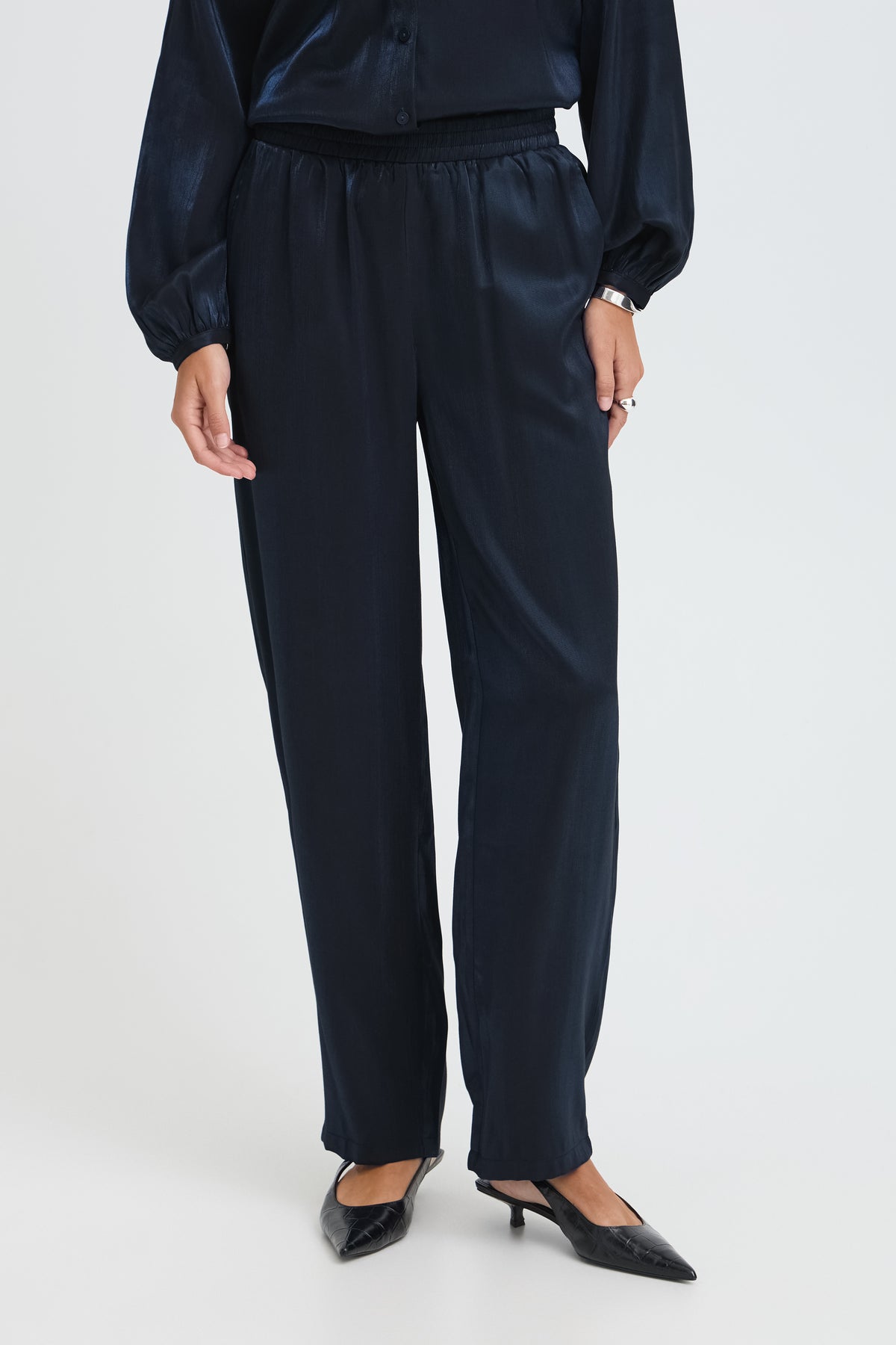 Frhira Trousers - Salute Blue