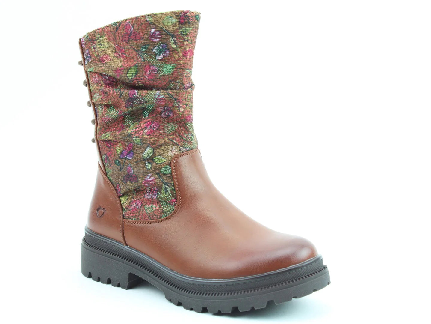 Gretel Boots - Tan Multi