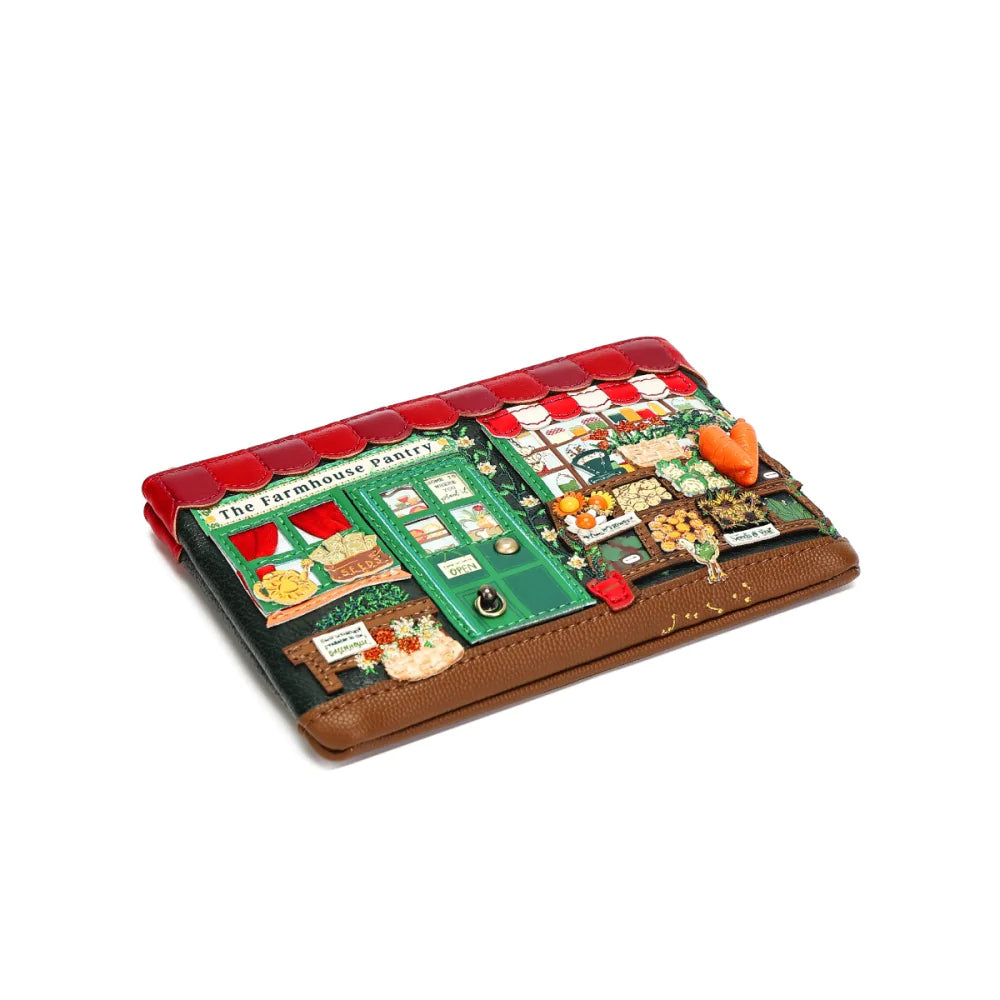 Farmhouse Pantry Zipper Coin Purse
