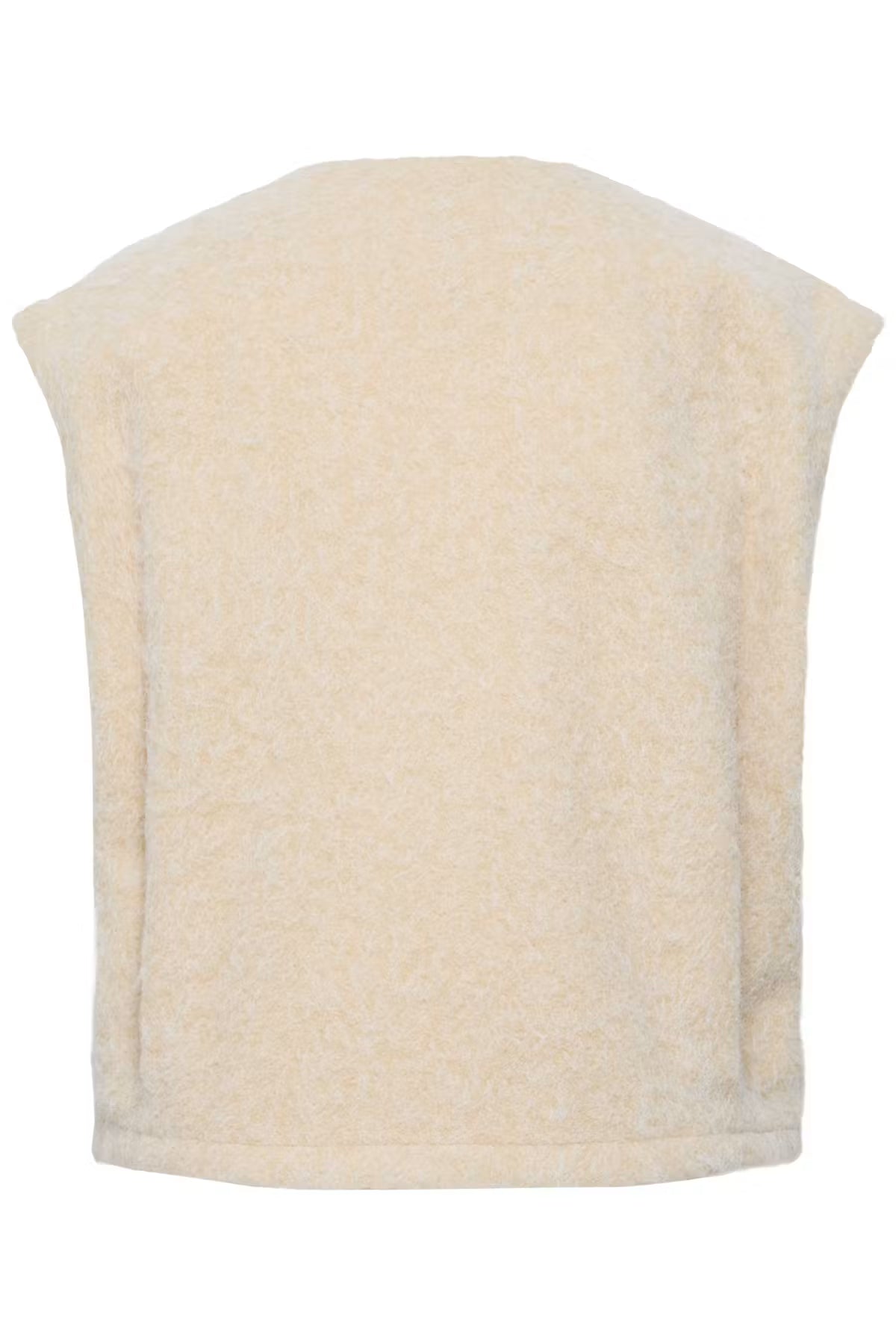 Frwistera Waistcoat - Beige Fluffy