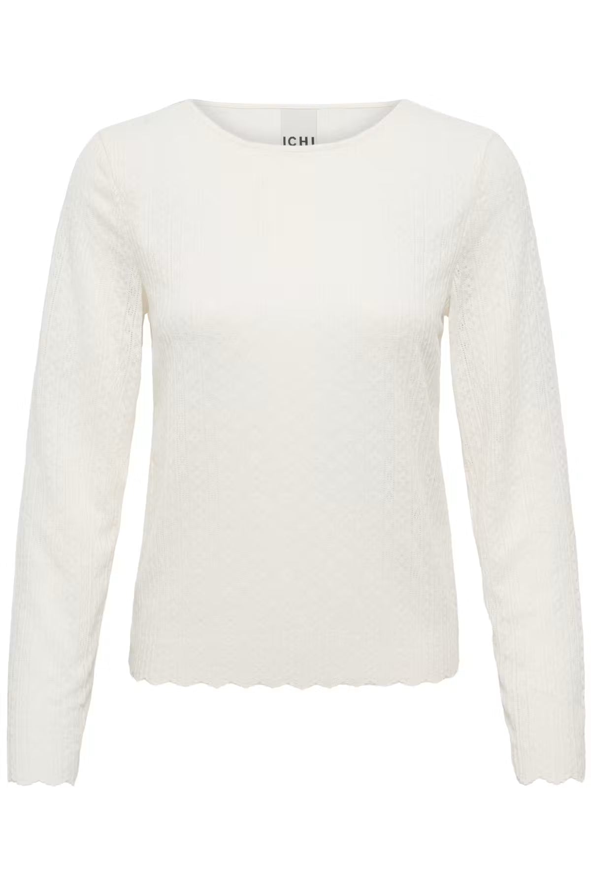 Ihnojella Long Sleeve T-shirt - Off White Lace