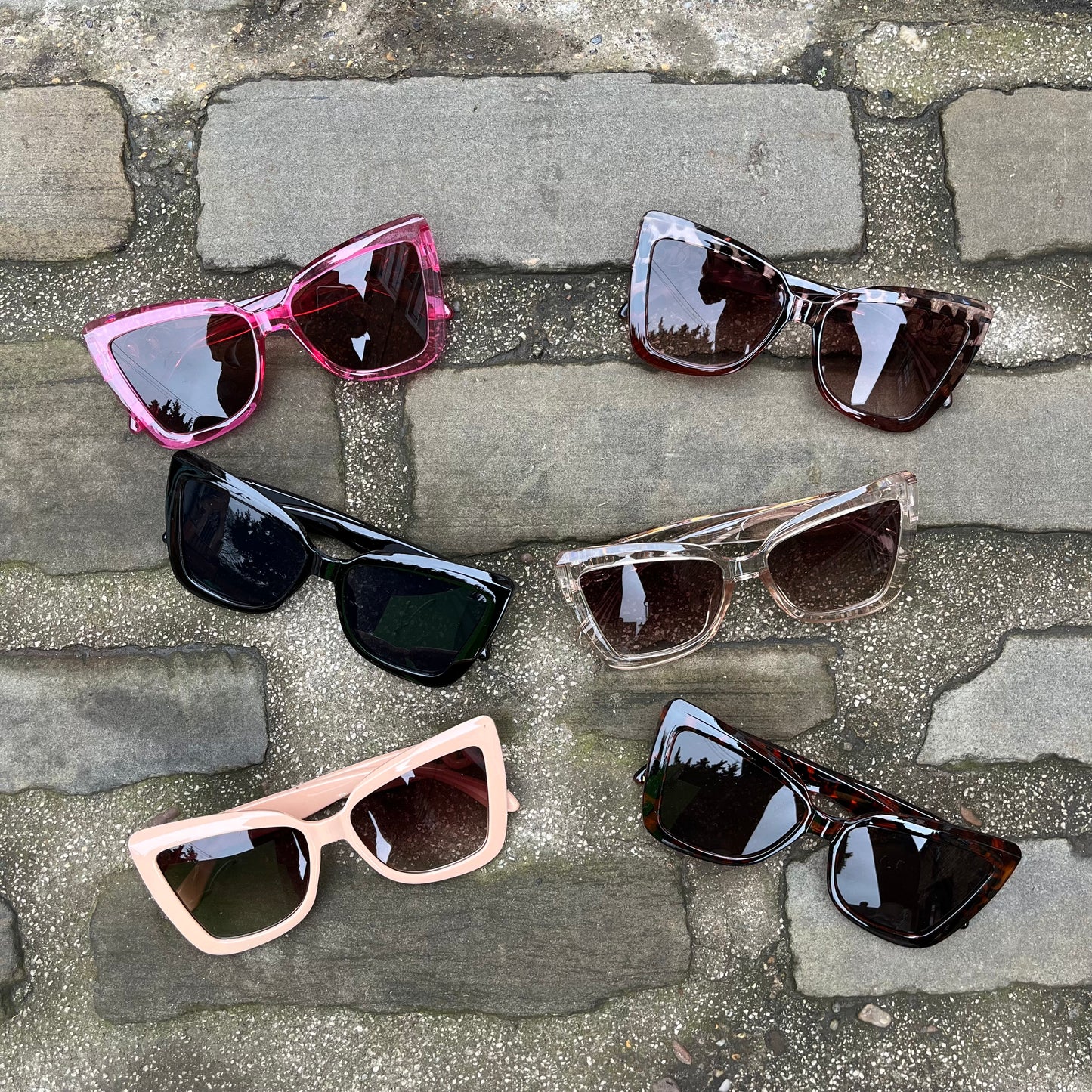 Chunky Framed Sunglasses