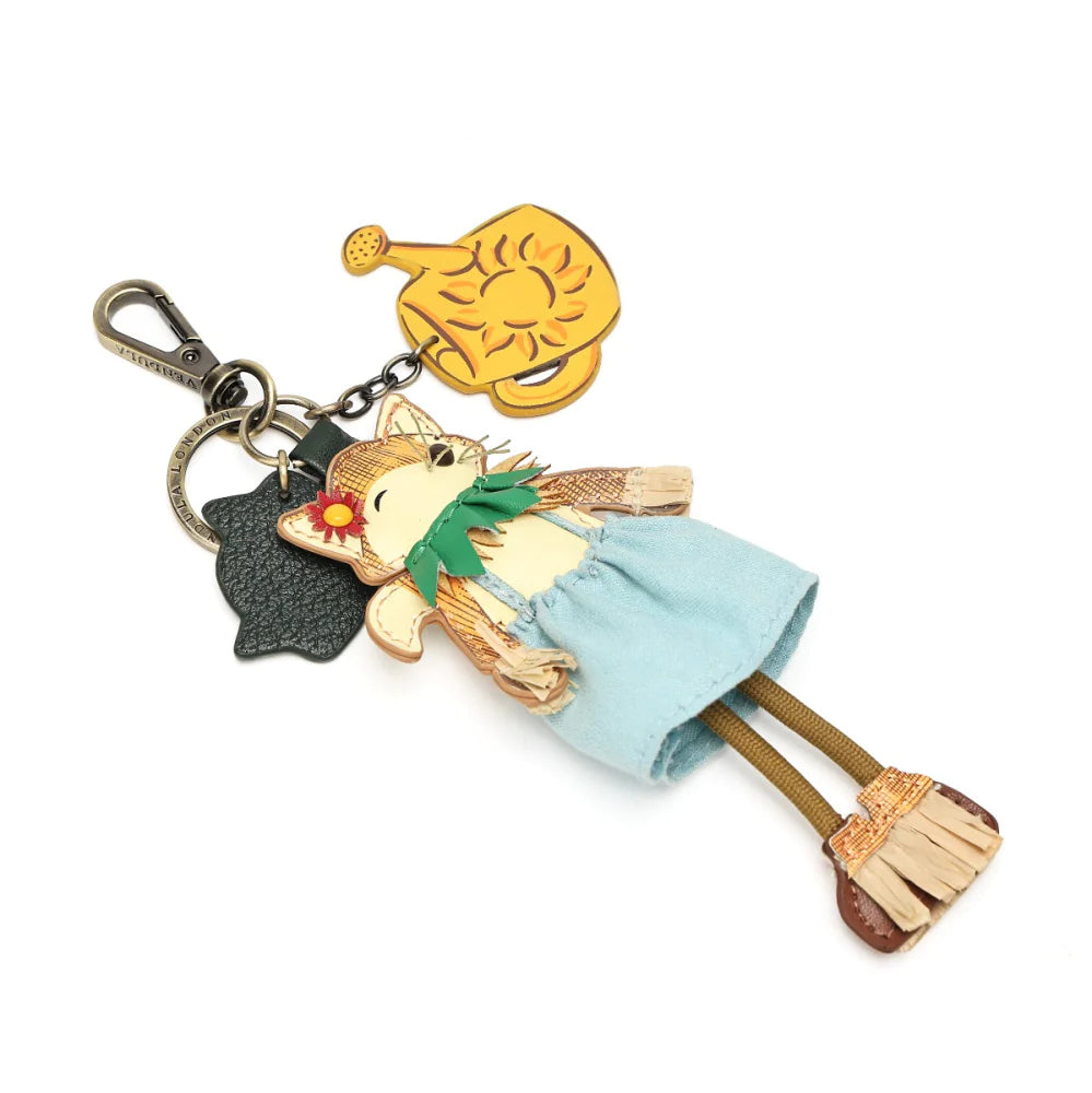 Farmhouse Pantry Scarecrow Key Charm