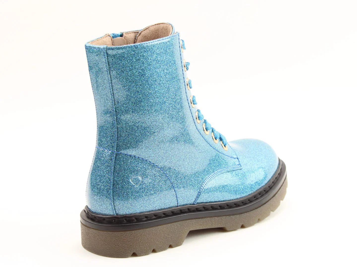 Justina Boots - Blue Glitter
