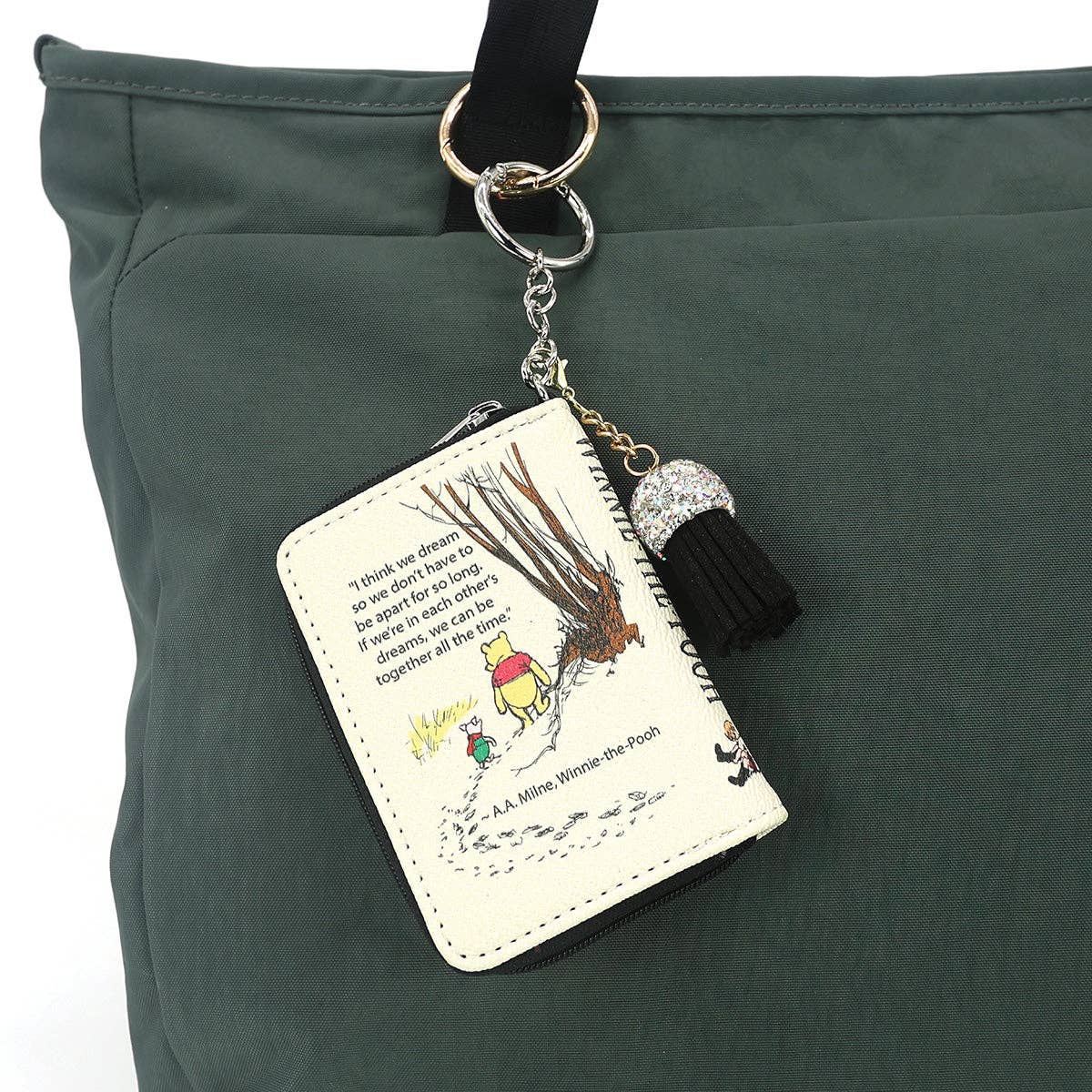 Winnie The Pooh Book Bag Charm/Coin Purse