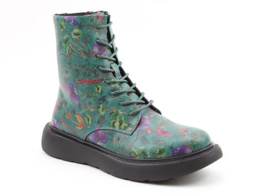 Fern Boots - Ocean Poppy