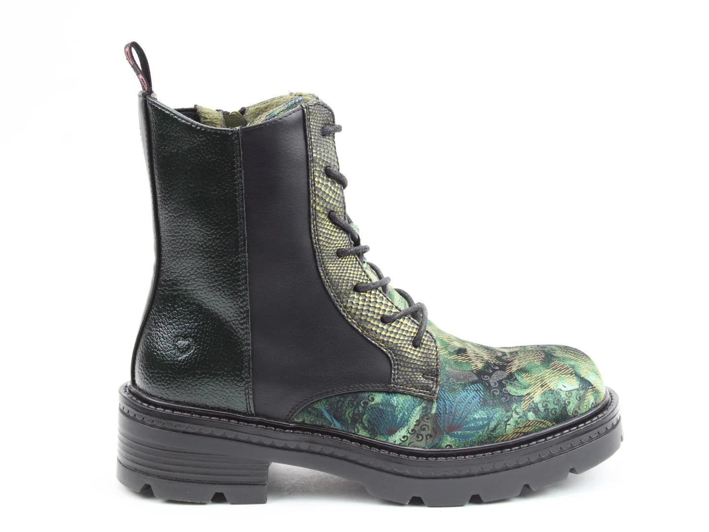 Portia Boots - Forest / Black