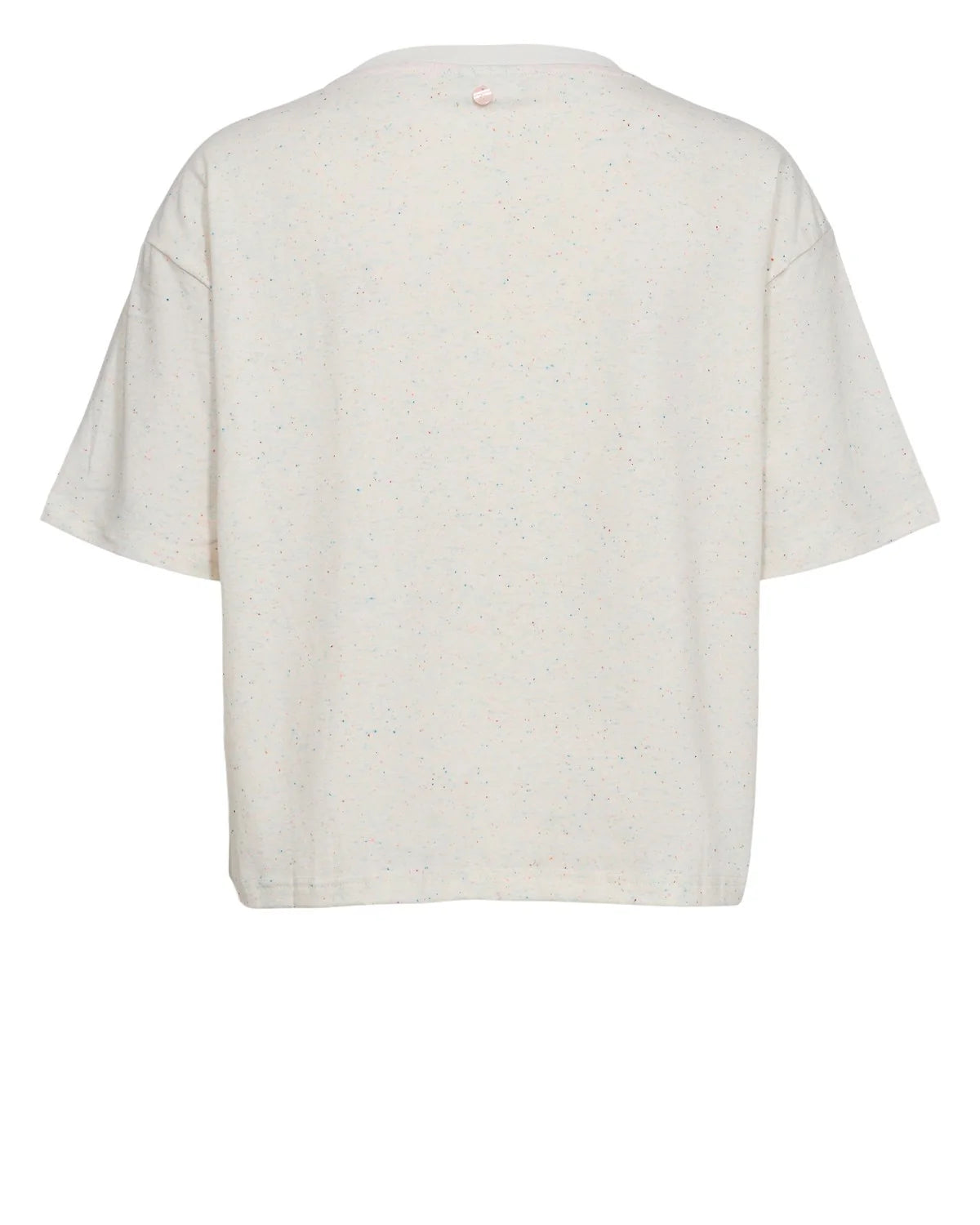 NUHUBY T-SHIRT - Cloud dancer, colourful speck