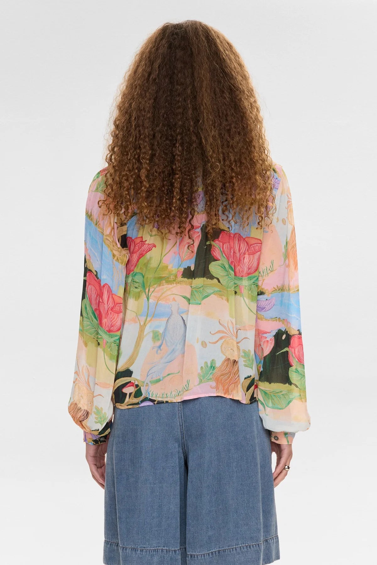 NUSHAILYN SHIRT - Airy Blue