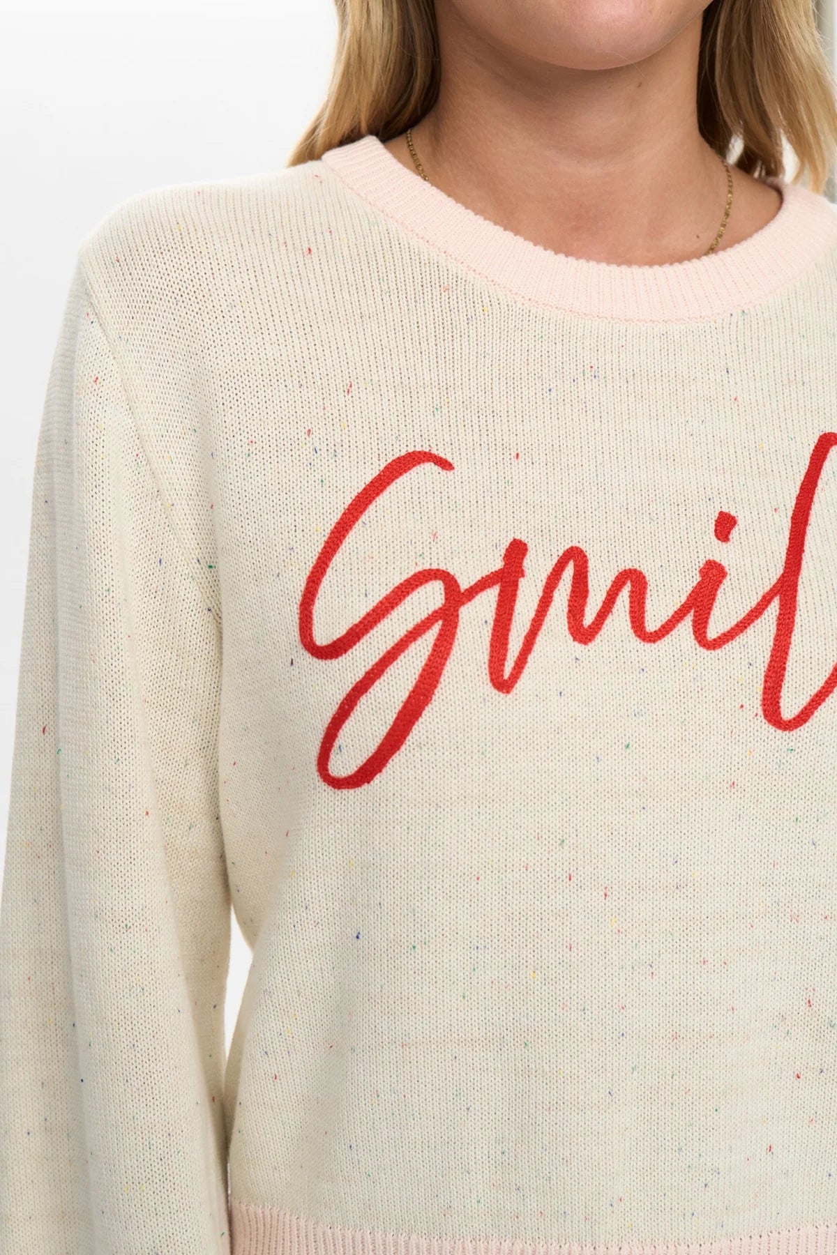 NUHAPPY PULLOVER - Pristine Smile Jumper