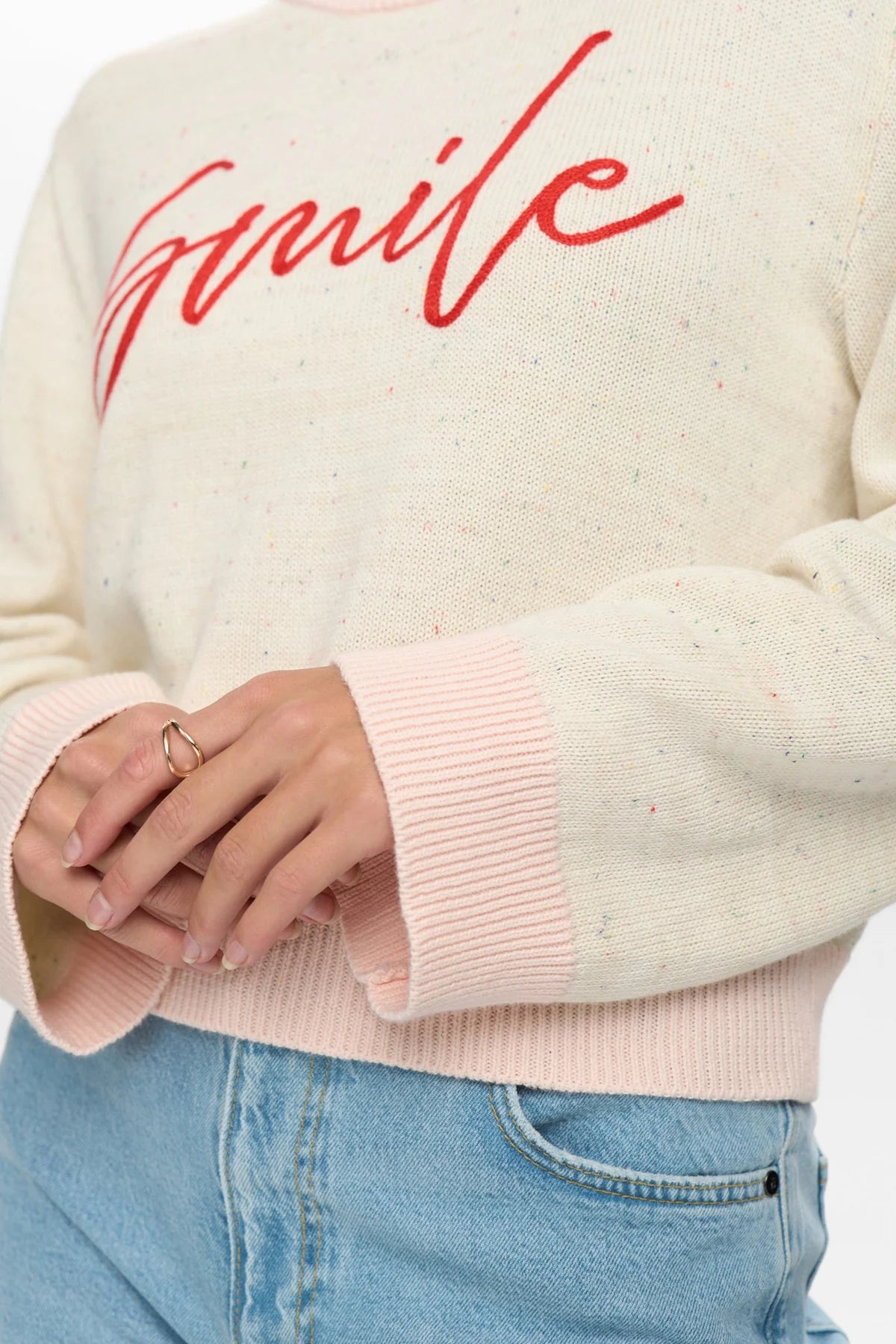 NUHAPPY PULLOVER - Pristine Smile Jumper