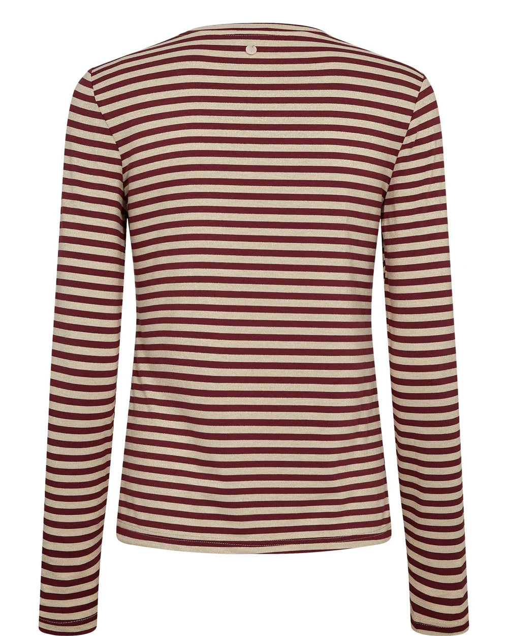 NURIXIE BLOUSE - Fig Stripe T-Shirt