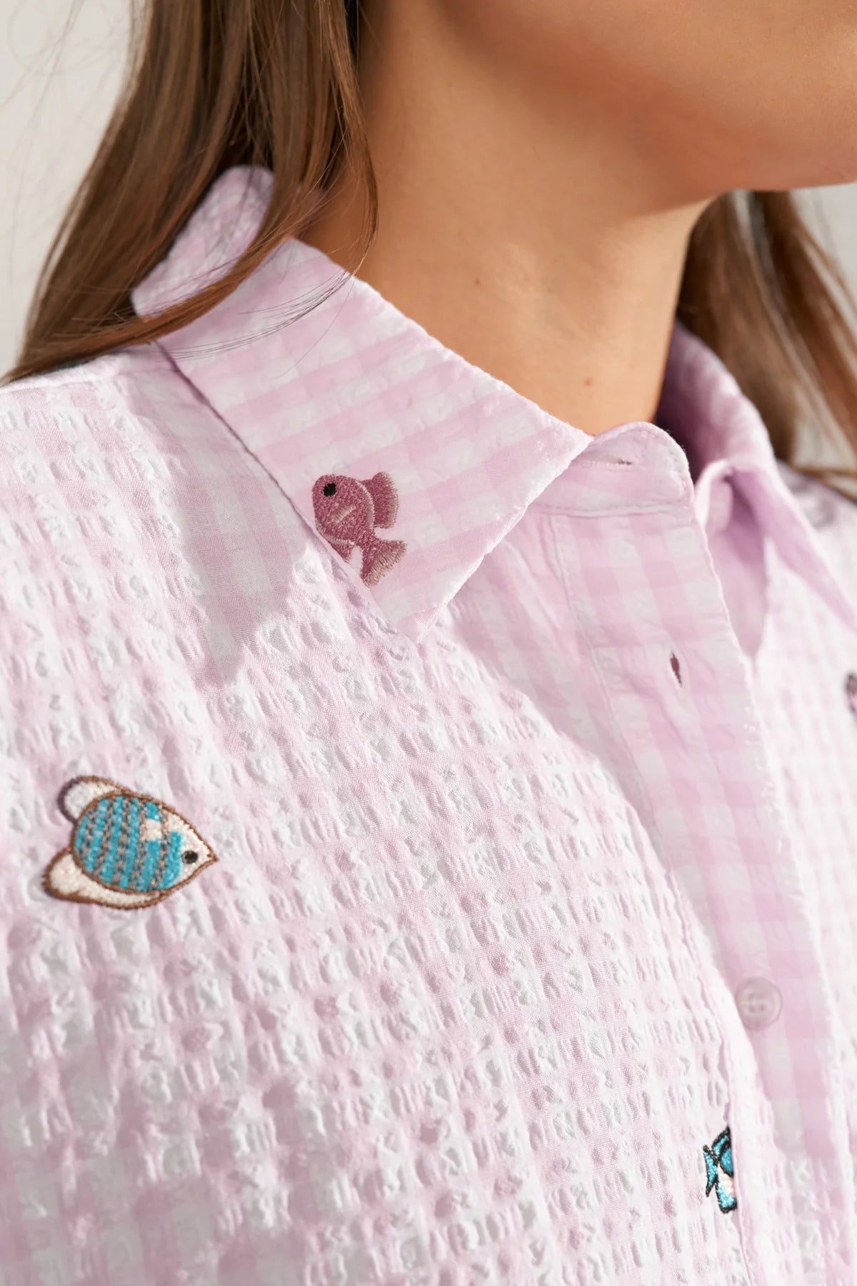 NUSURFER SLEEVELESS SHIRT - Prism Pink