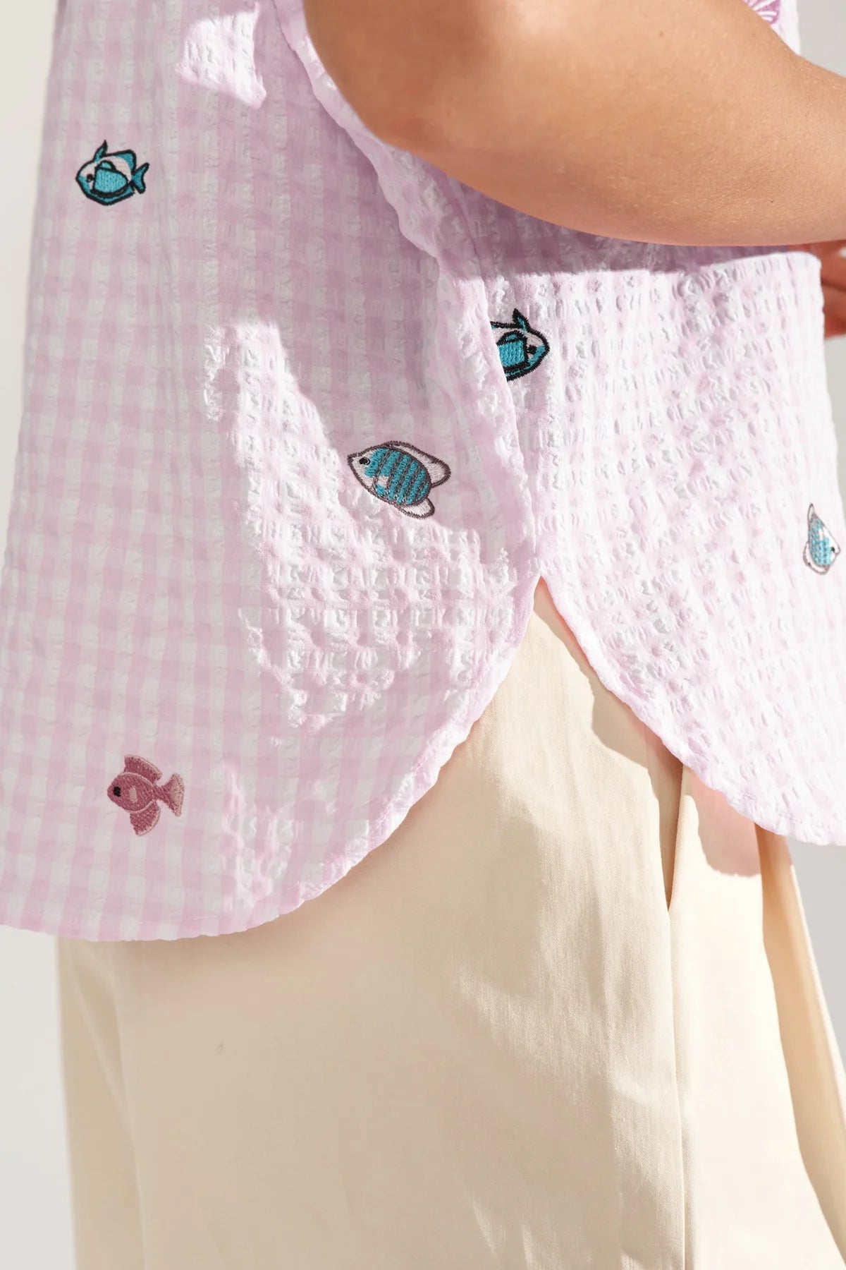 NUSURFER SLEEVELESS SHIRT - Prism Pink