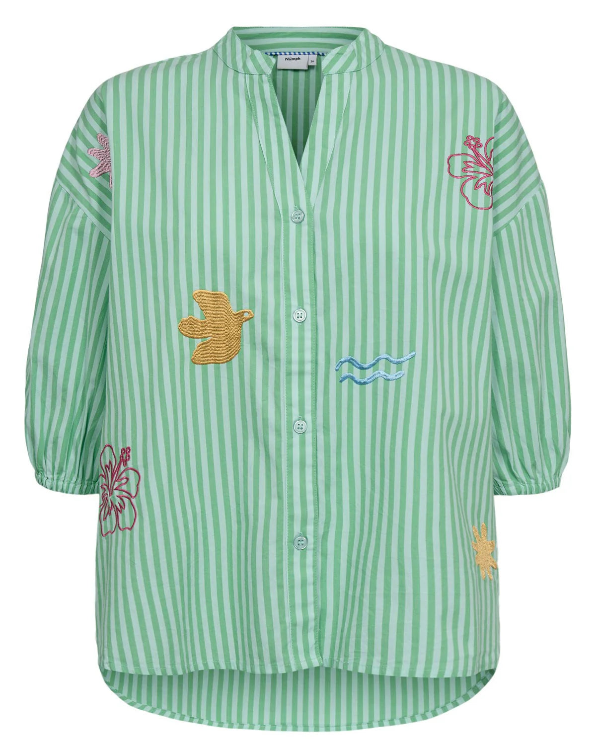 NUSEANNE SHIRT - Absinthe Green
