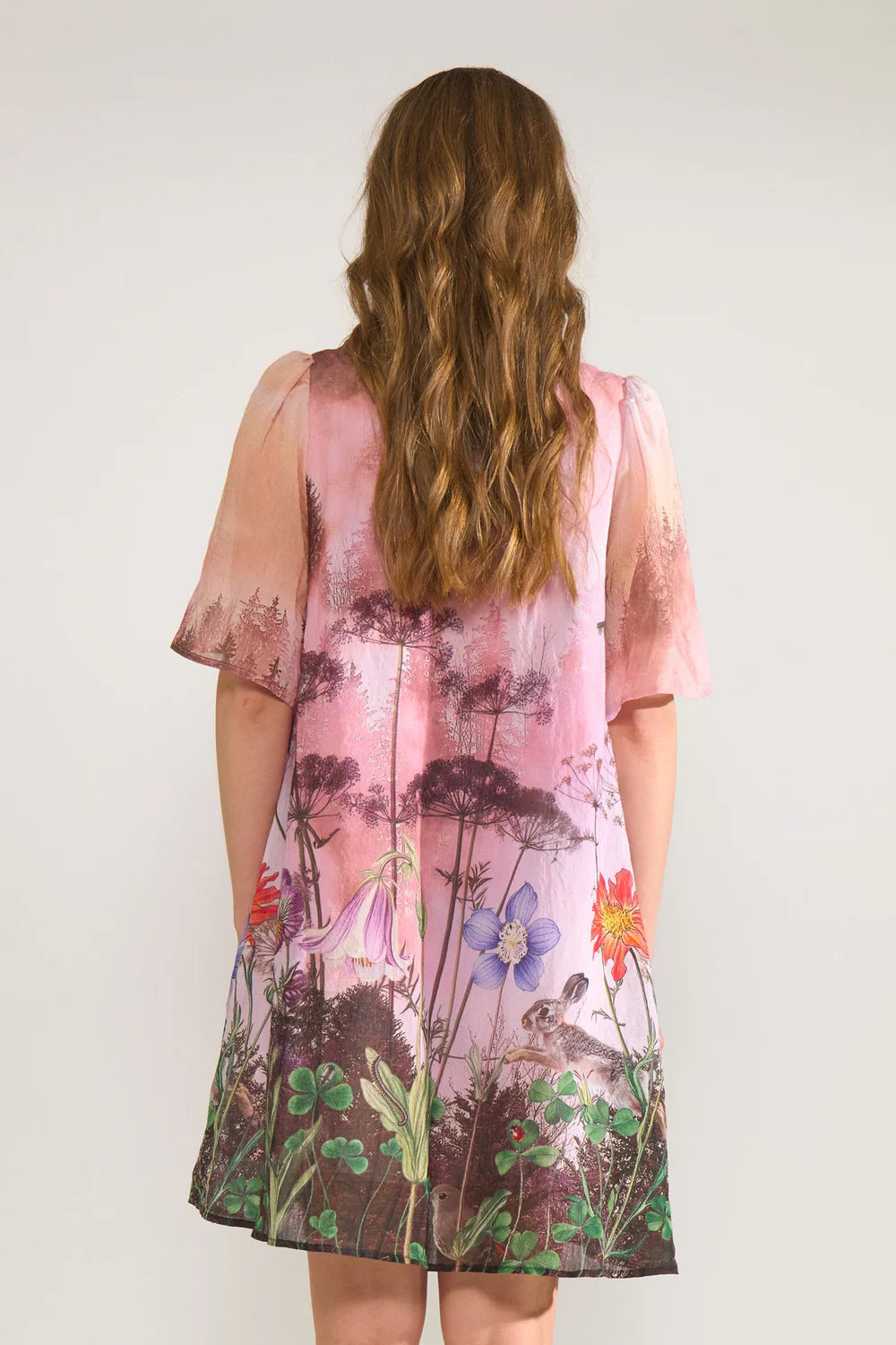 NUFOREST DRESS - Pink Lady
