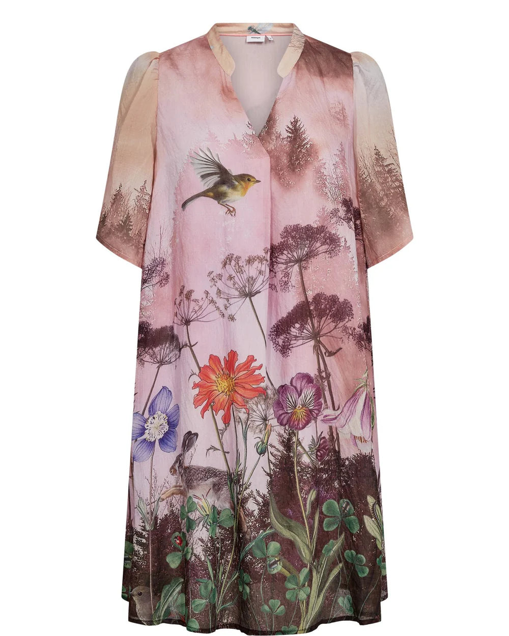 NUFOREST DRESS - Pink Lady