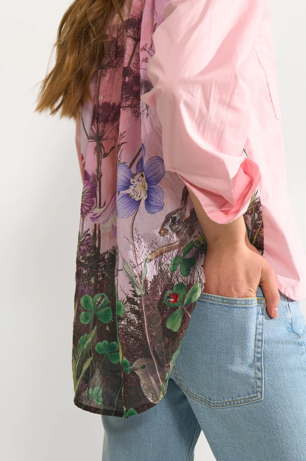 NUFOREST SHIRT - Pink Lady