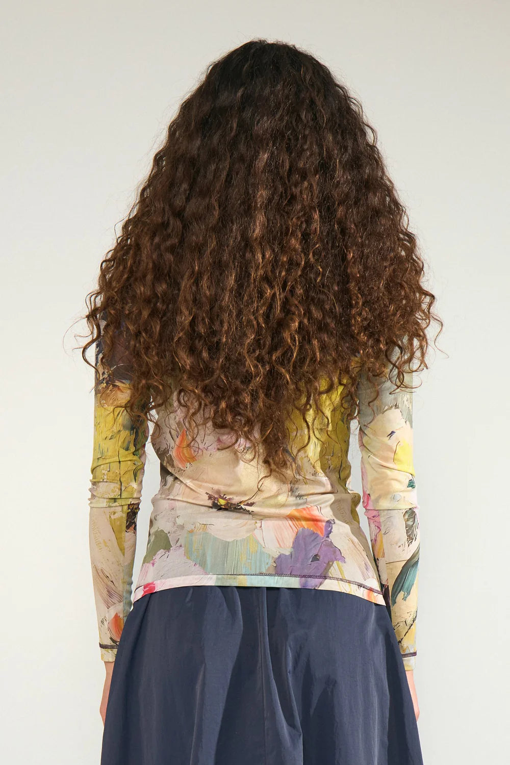NUALMIA LS MESH TOP - Forest Green