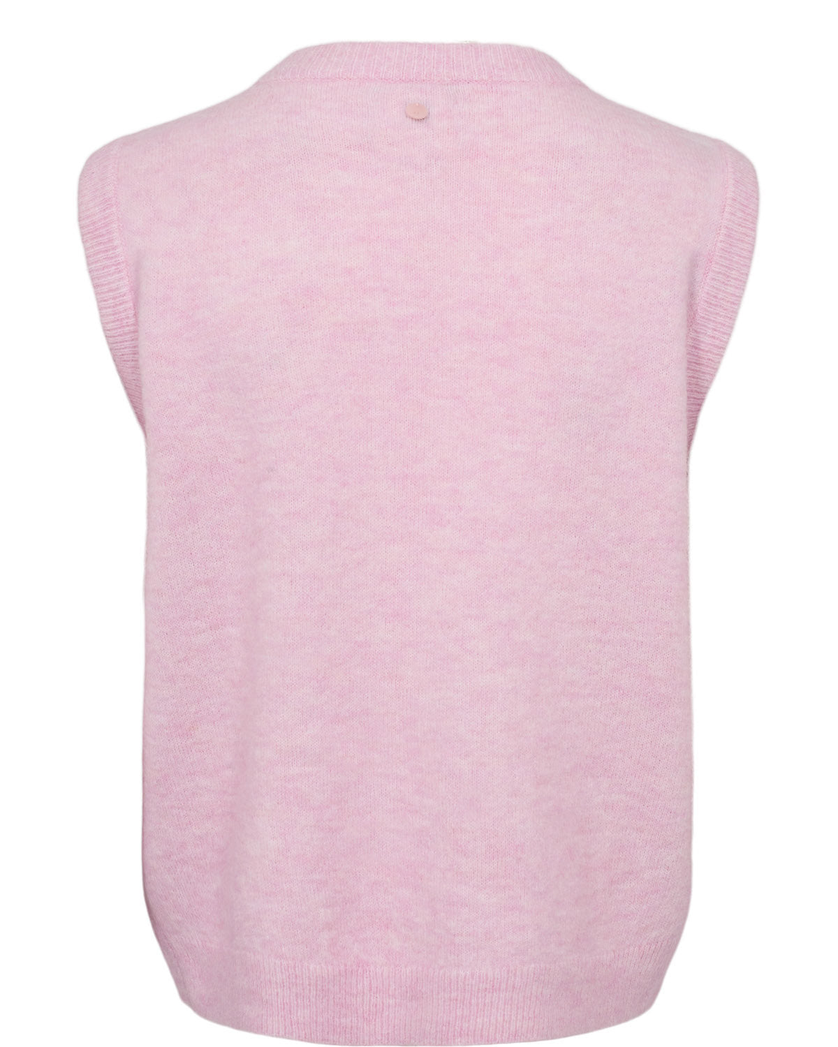 NUFUETTE ZIP VEST - Pink Lady