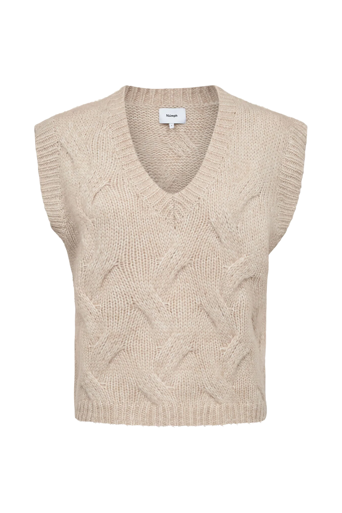 NUALMAS KNITTED VEST - Sun Kiss