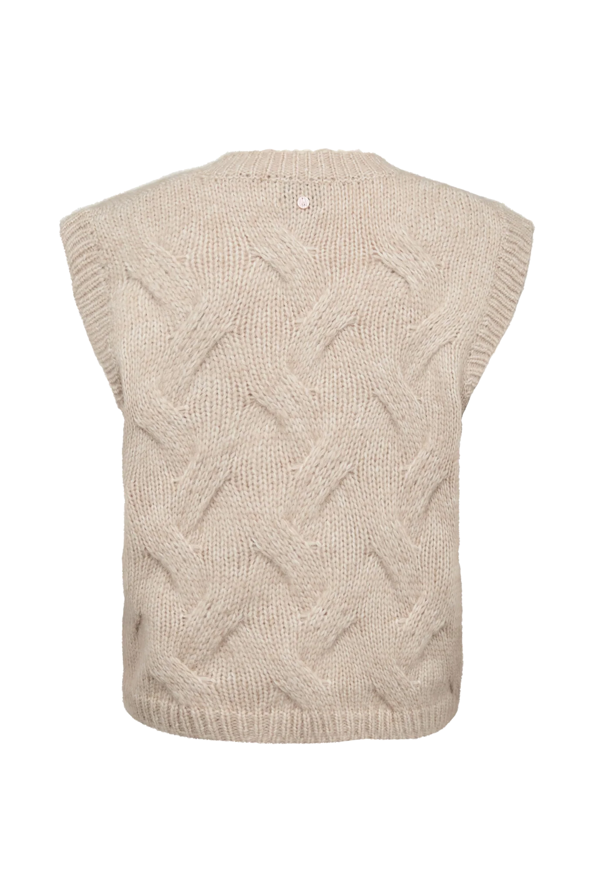 NUALMAS KNITTED VEST - Sun Kiss