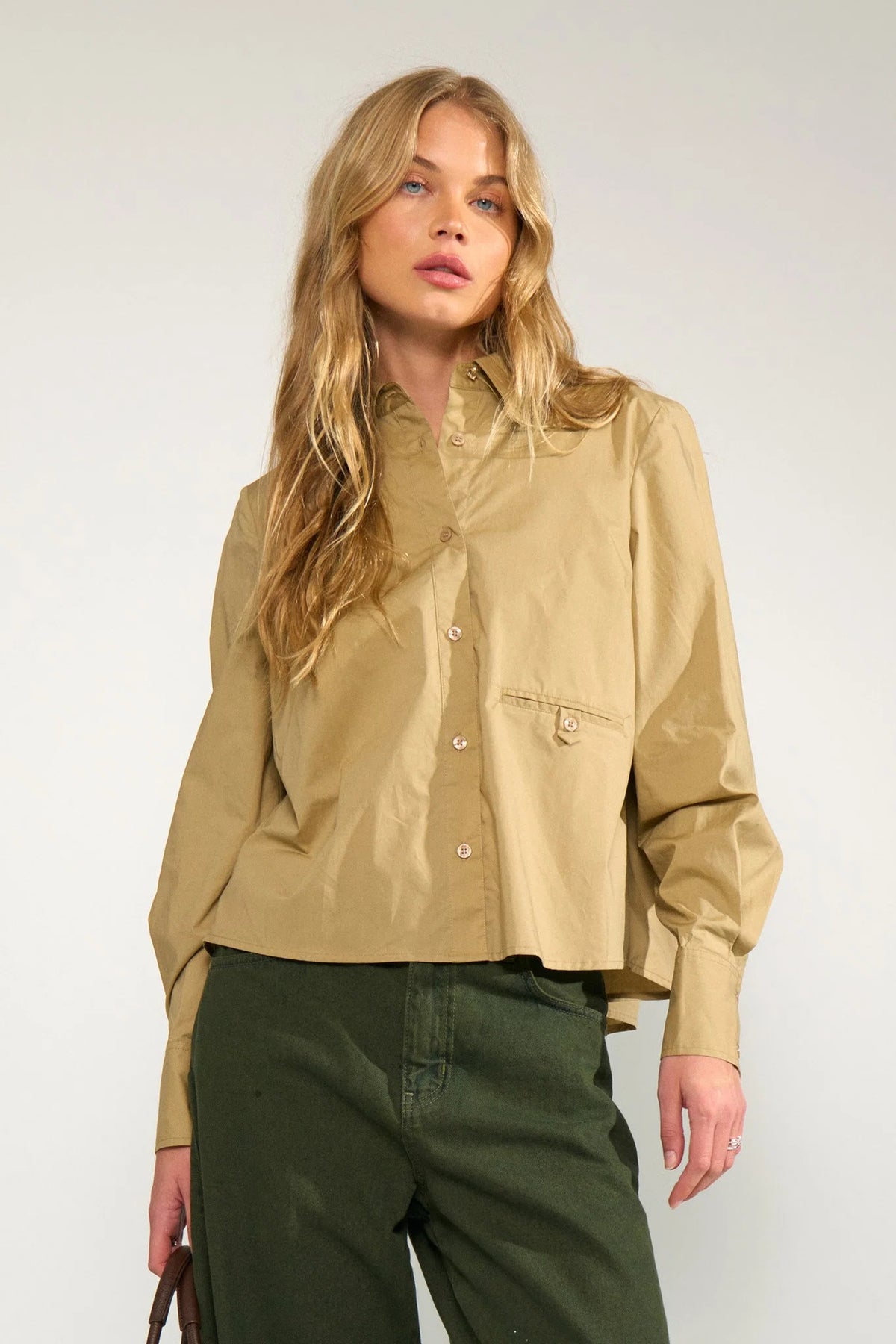 NUASHO SHIRT - Kelp