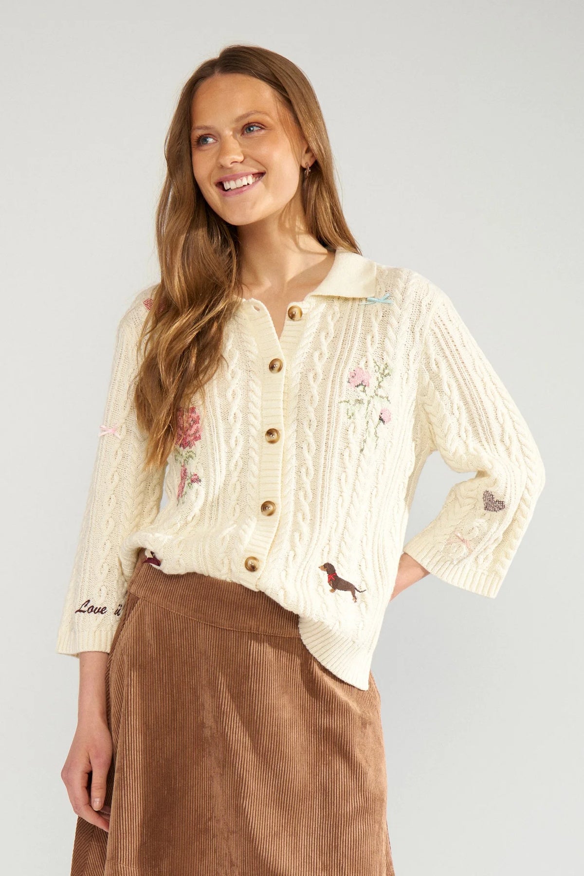 NUHILDY CARDIGAN - Pristine