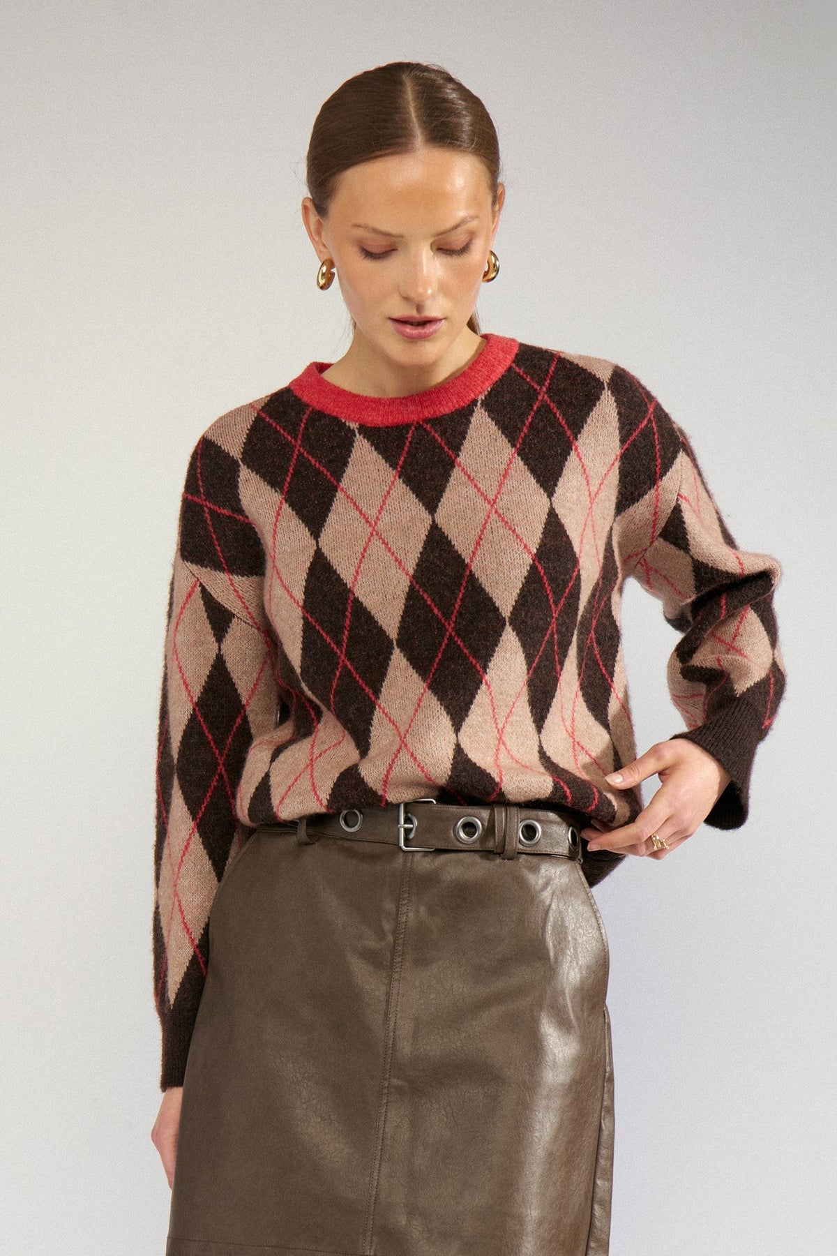 NUTIKLA PULLOVER - Goji Berry