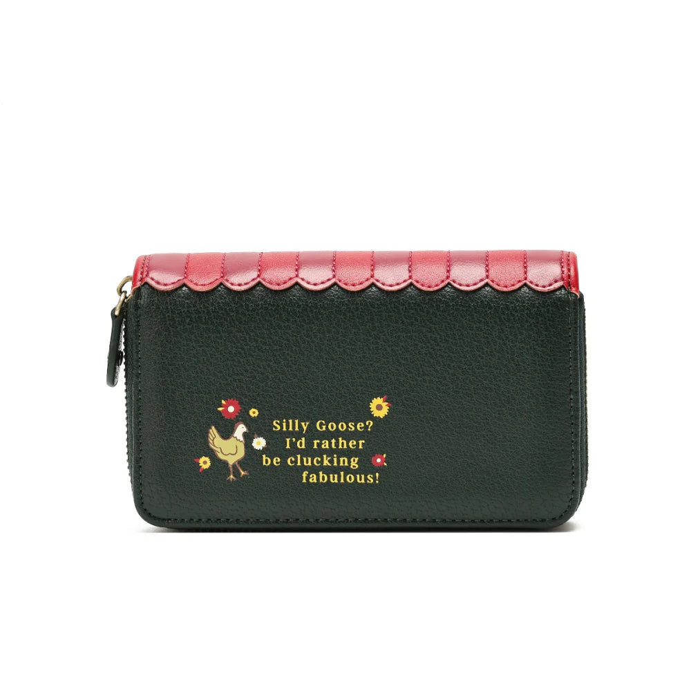 Farmhouse Pantry Medium Ziparound Wallet