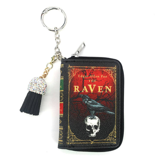 Raven Book Bag Charm/Coin Purse