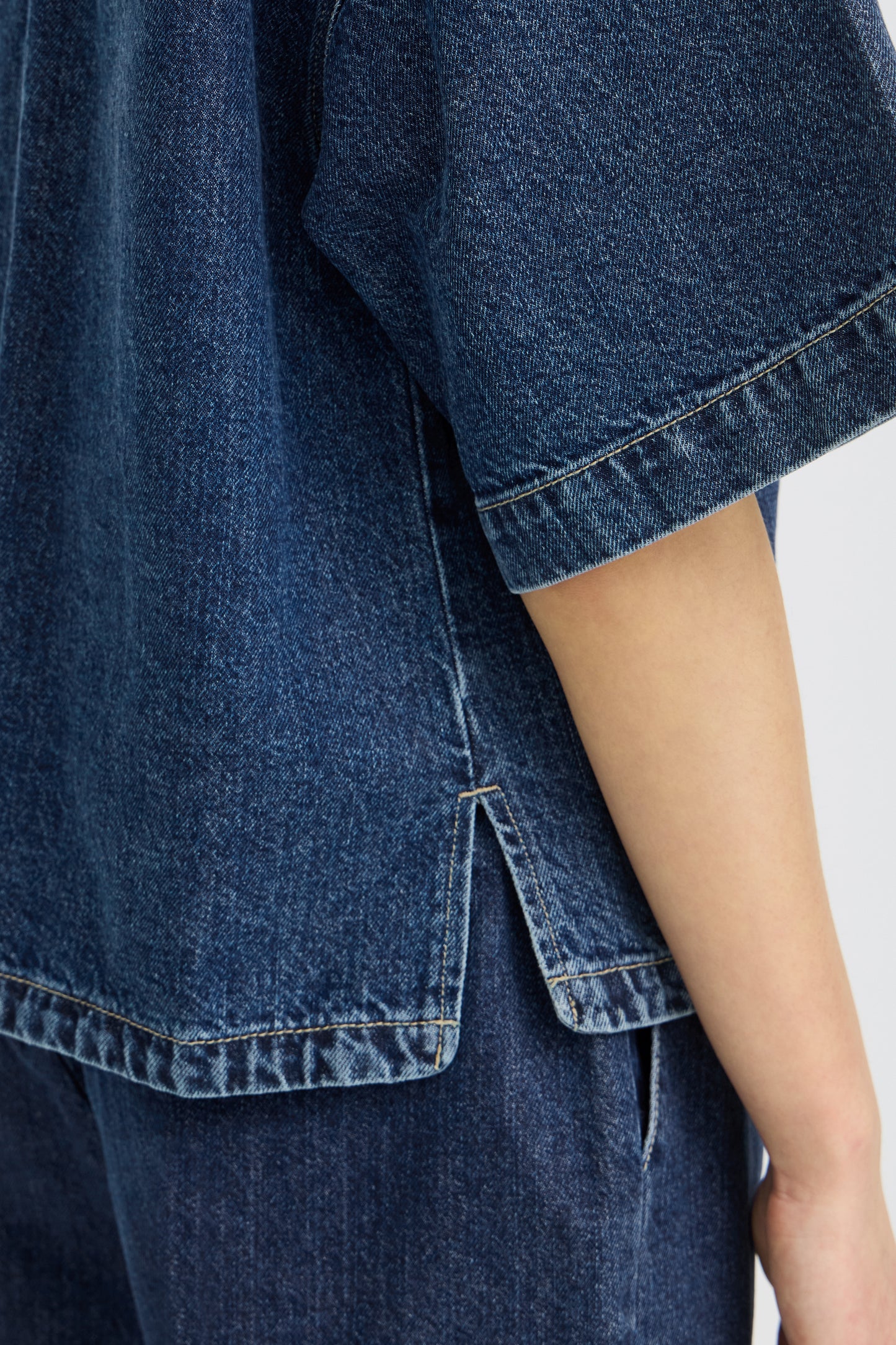 Ihkamina Shirt - Mid Denim