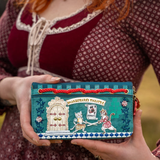 Shakespeare's Theatre - Hamlet Large Ziparound Wallet