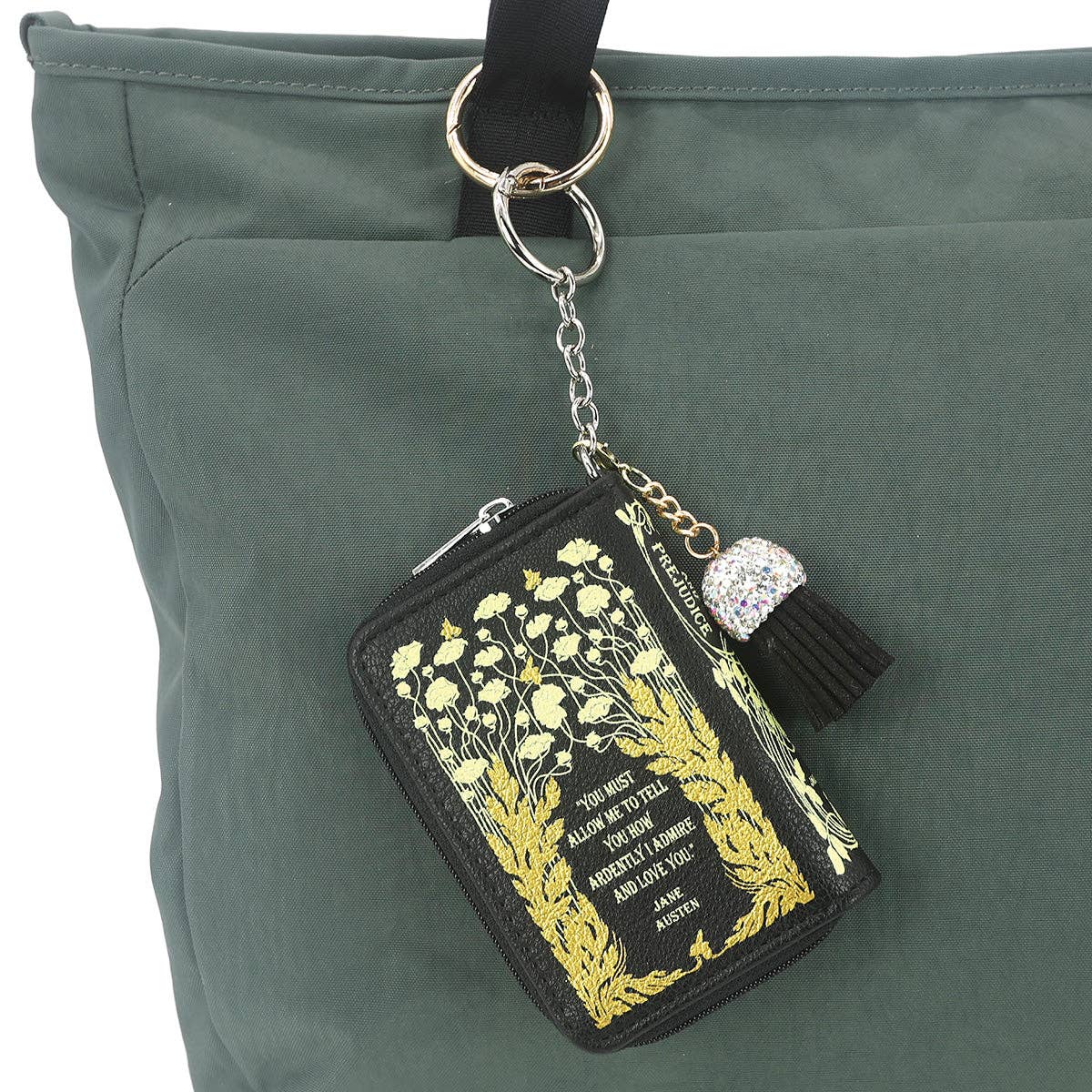 Pride And Prejudice Book Bag Charm/Coin Purse