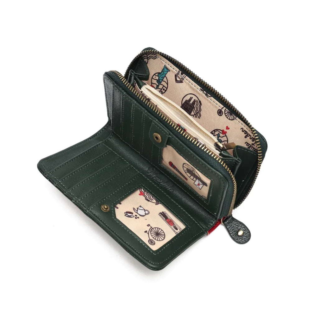Farmhouse Pantry Medium Ziparound Wallet